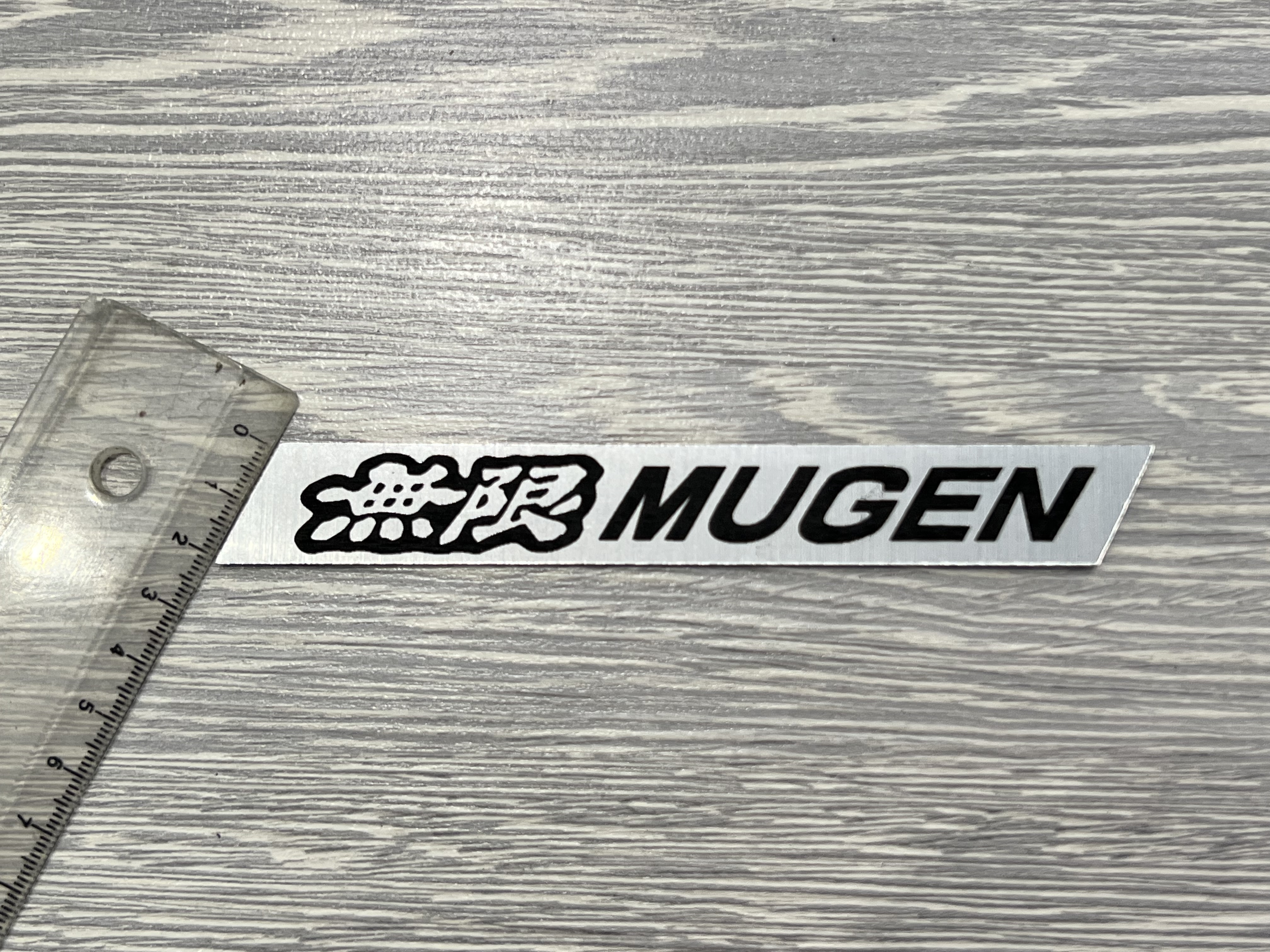 Емблема Mugen для Honda ABS пластик (14см) 2