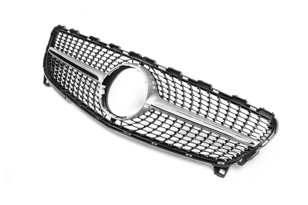 Передня решітка Diamond SIlver (2015-2018) 3