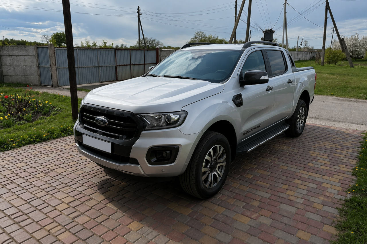 Рейлінги чорні OEM (ABS-пластик установка на клей)