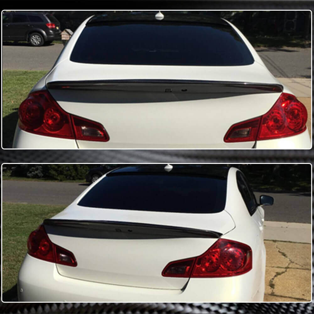 Спойлер SD V1 (для G37 2009-2013, G25 2011-2012, Карбон) 5