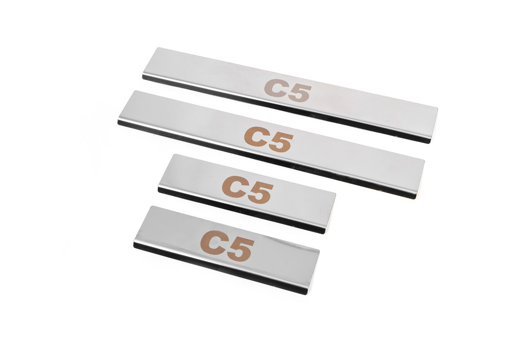 Накладки на пороги Carmos V1 (4 шт, нерж.) 2