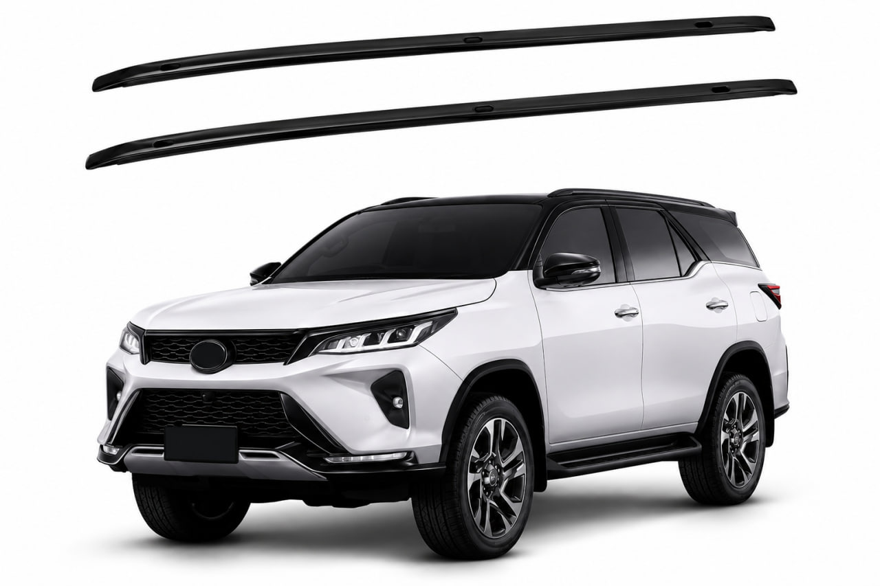 Рейлінги чорні OEM (2012-2015, Алюміній)