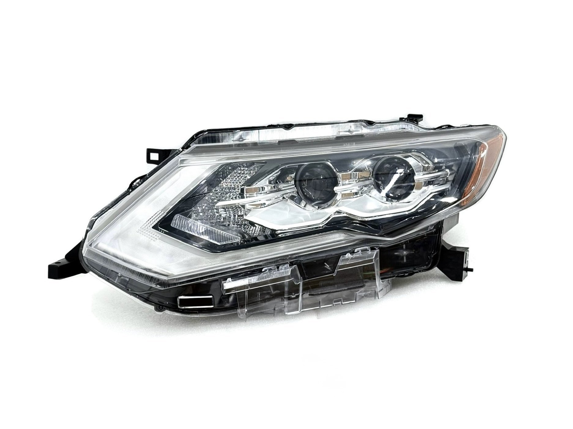 Ліва фара Full LED 2 лінзи ХРОМ для Nissan Rogue 32 2017-2020