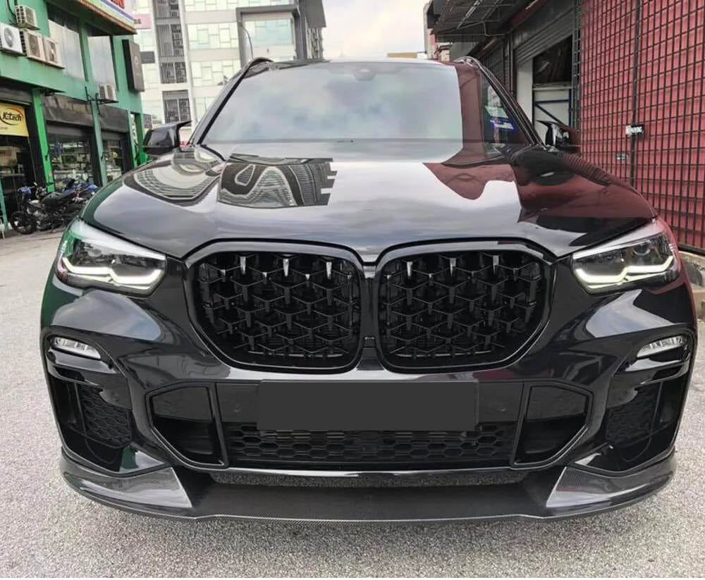 Накладка на передній бампер FRP V5 (2019-2022 M-Sport) 6