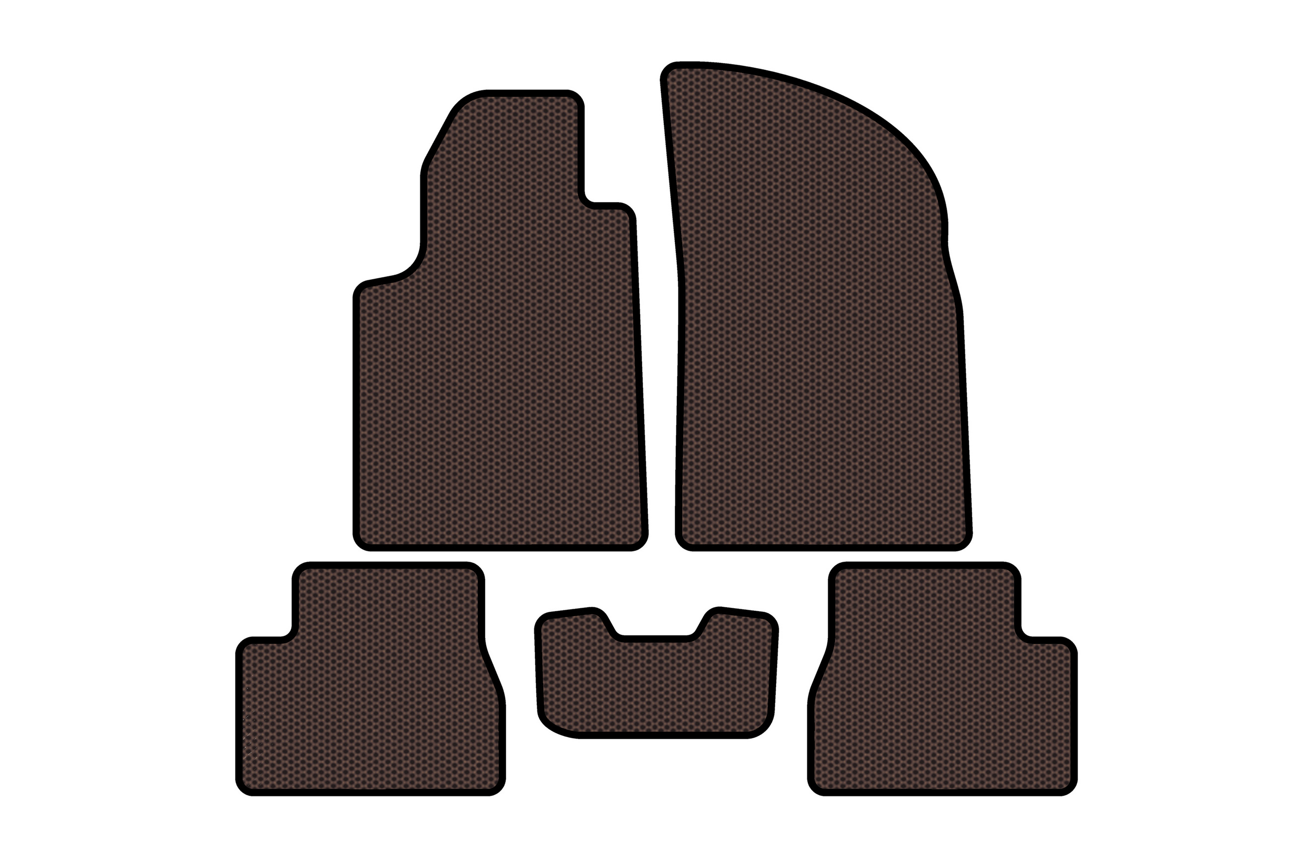 Гумові килимки Carsuit (Коричневий)