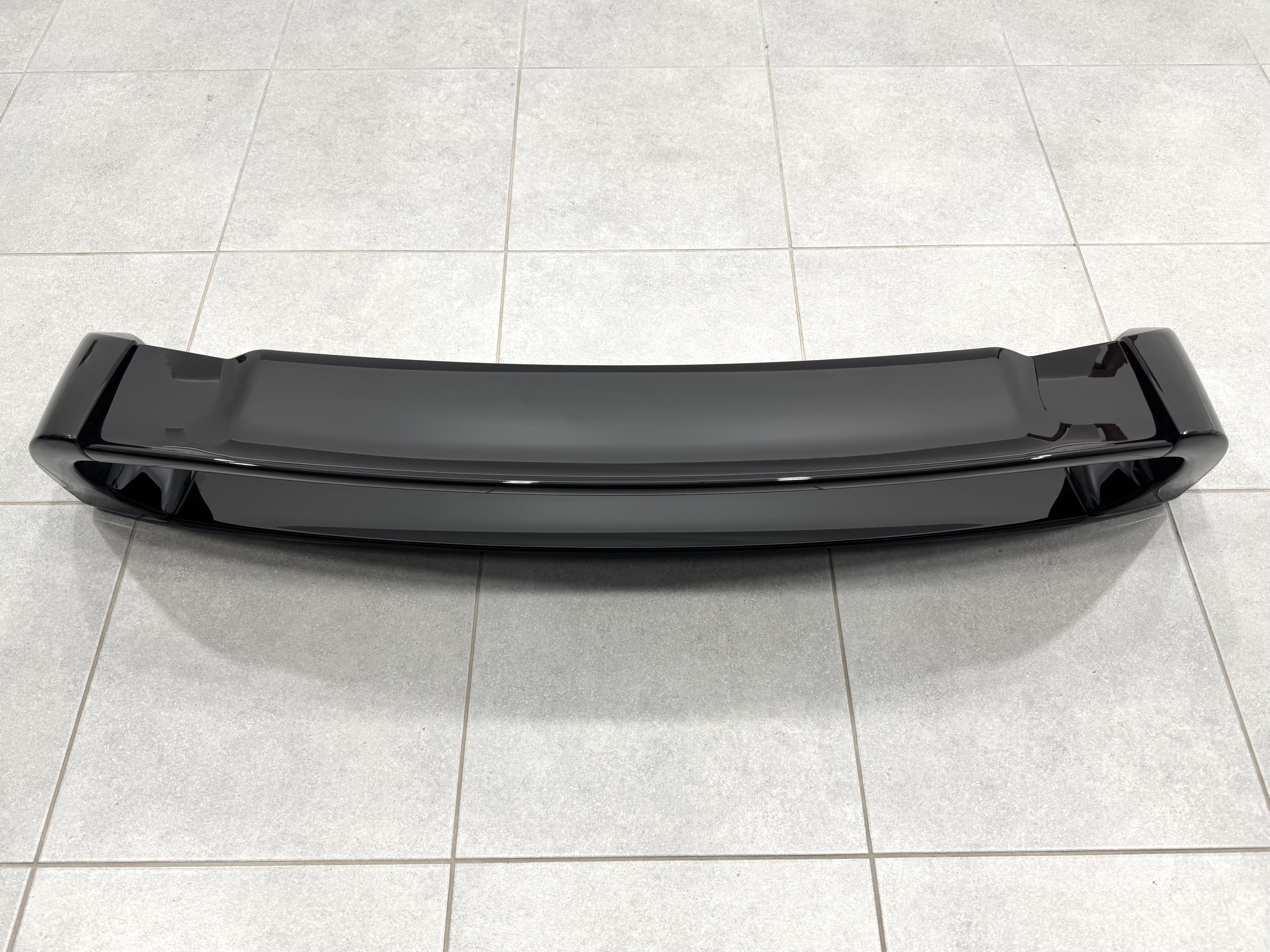 Спойлер високий Mugen RR Honda Civic 4D 2007-2011 ABS пластик, колір чорний глянець 3