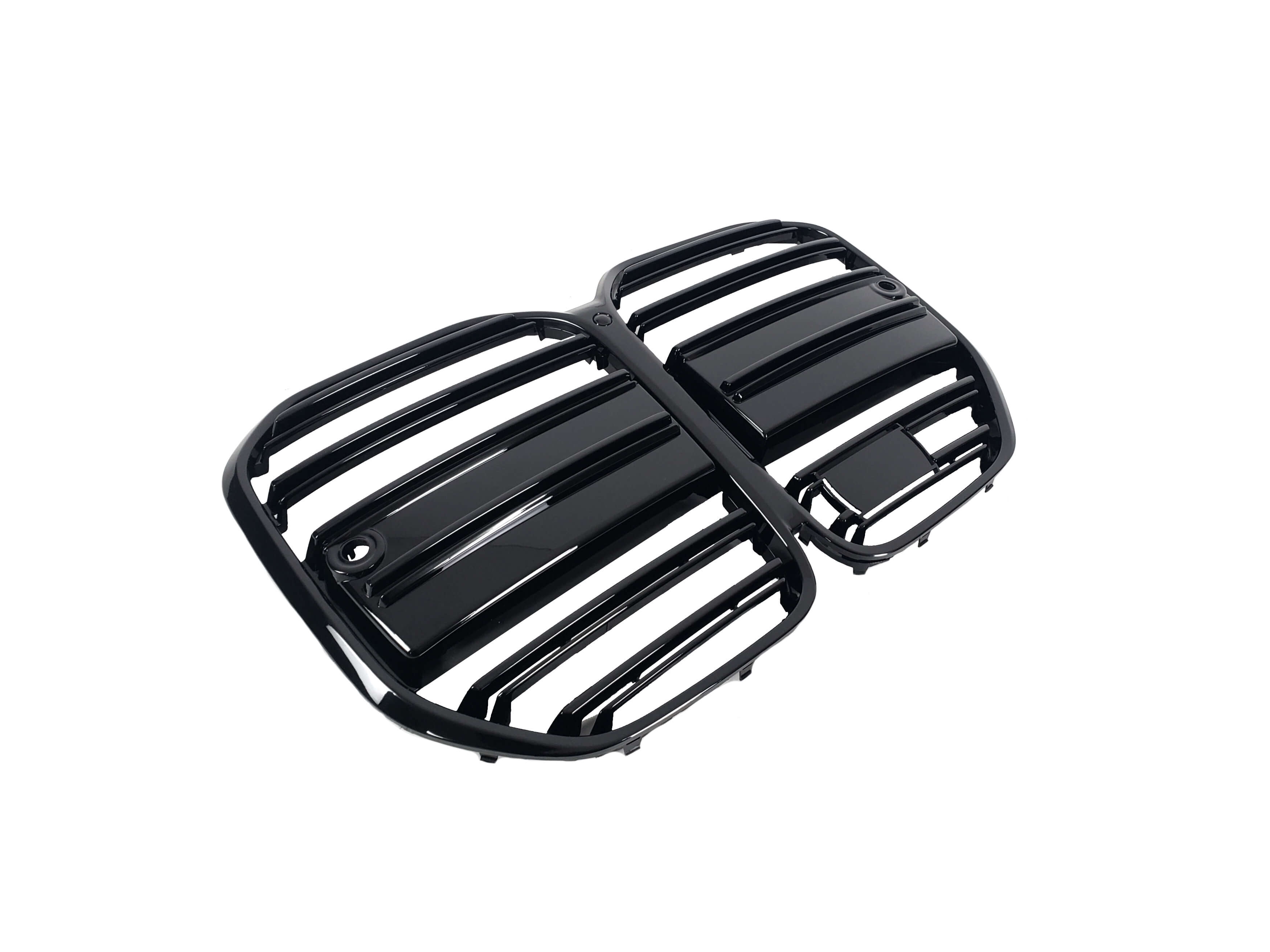 Ніздрі Чорний глянець (Подвійні M-Look) під дистронік на BMW 4 Series G22 / G23 2020-2024 року 2