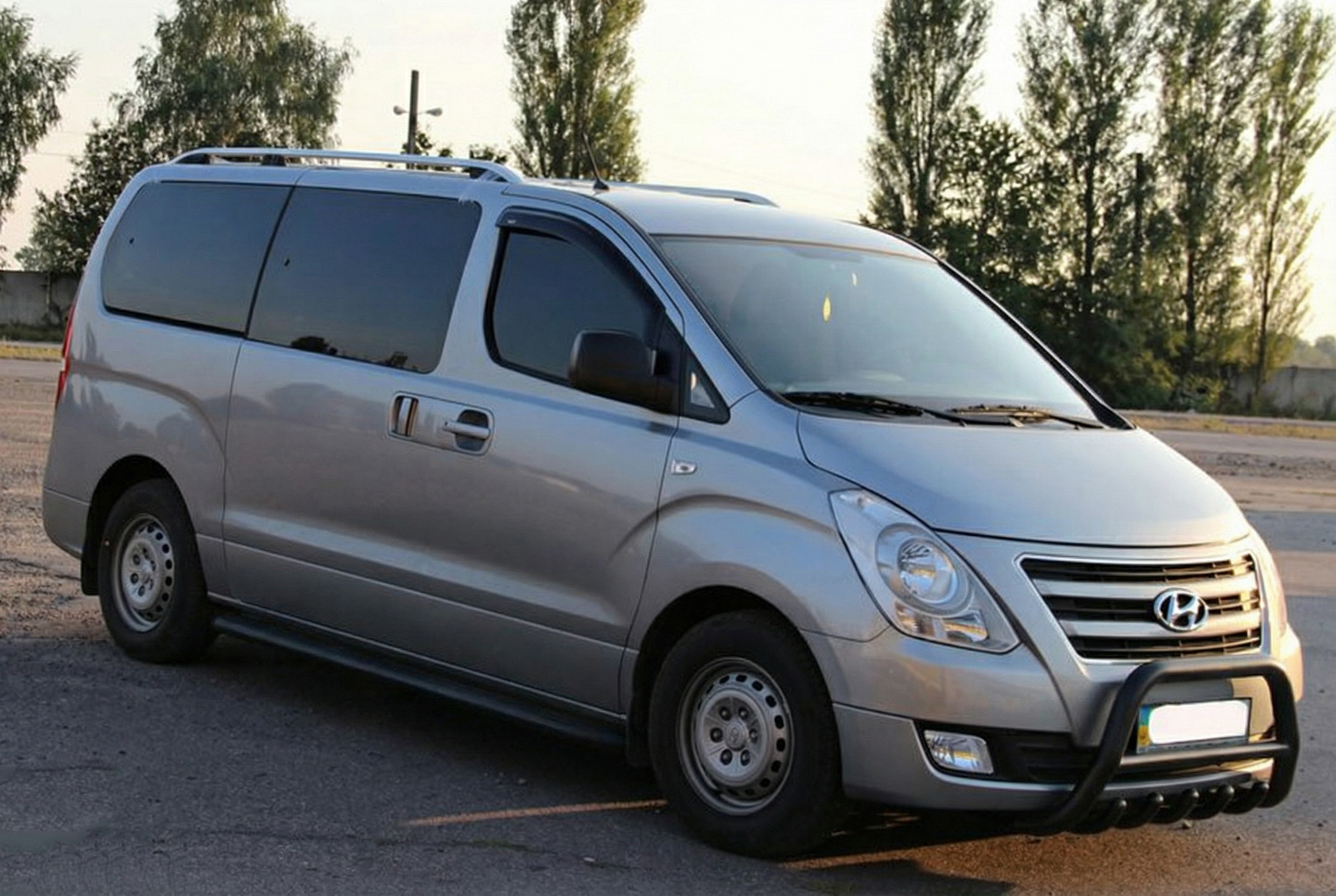 Кенгурятник WT003 Black (нерж) 5