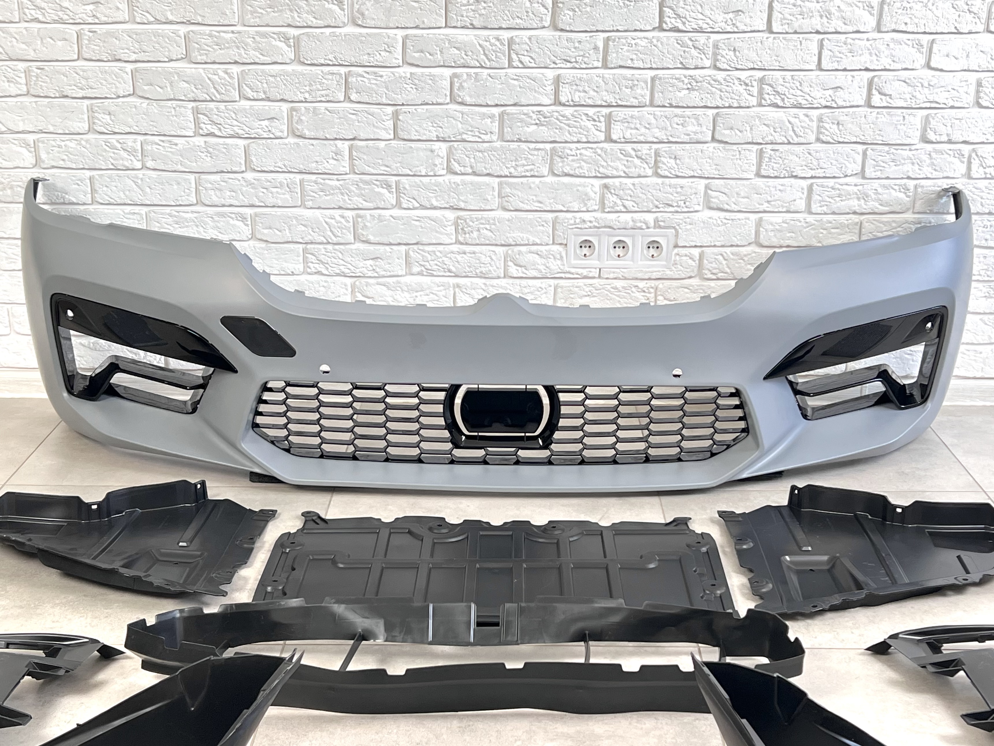 Передній бампер M5 F90 стиль BMW 5 Series G30 G31 LCI 2020-2023 3