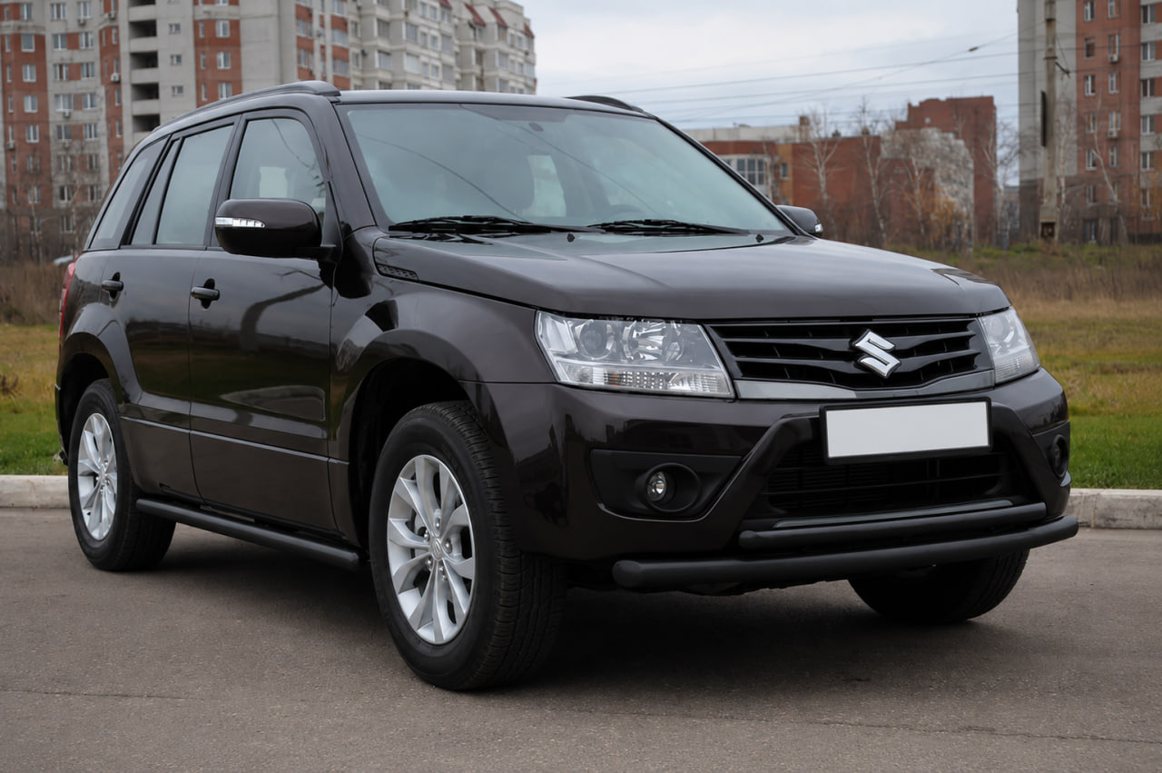 Передній подвійний вус 60/42мм Black (нерж) 3