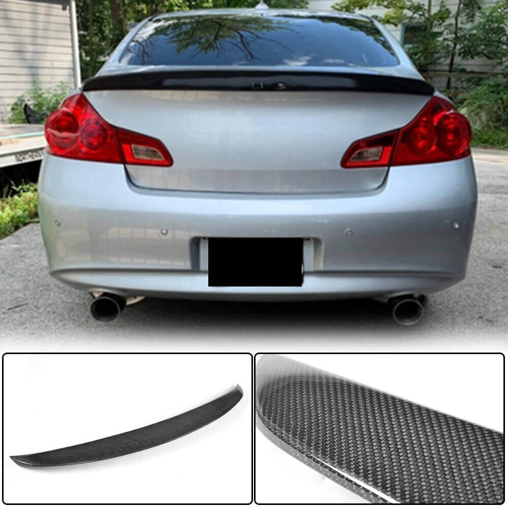 Спойлер SD V1 (для G37 2009-2013, G25 2011-2012, Карбон) 2