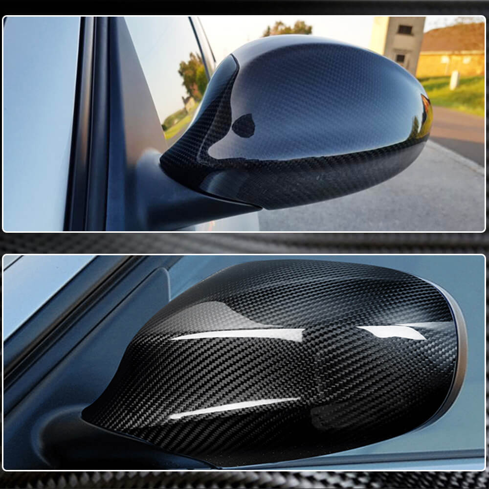 Кришки дзеркала (для E90/E91 2005-2008, Карбон) 4