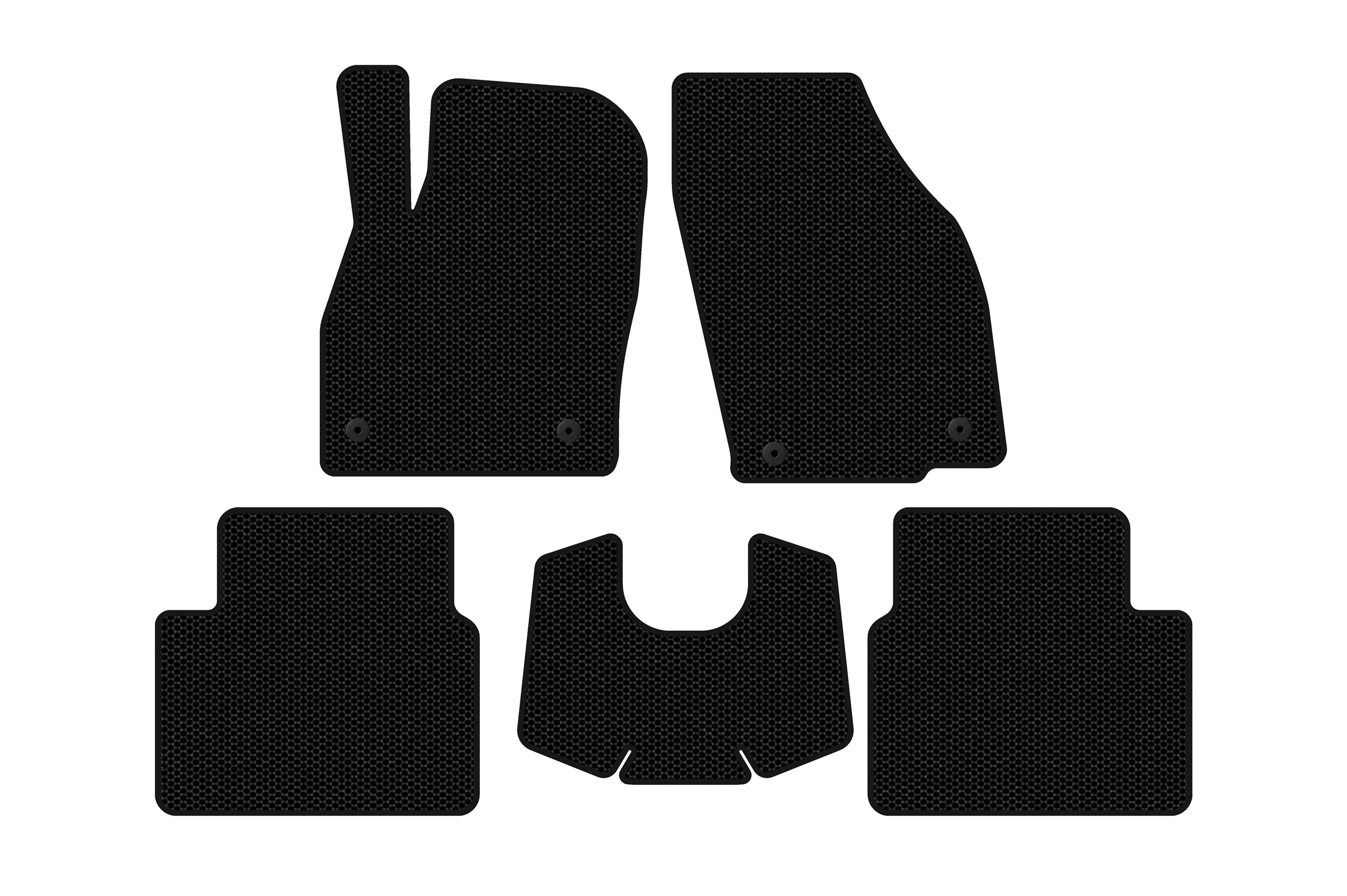 Гумові килимки Carsuit (АКПП, чорні)