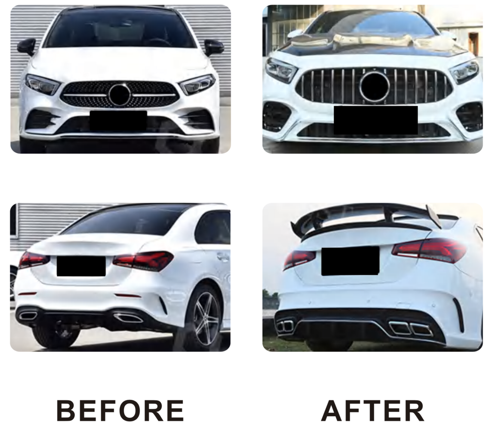 Комплект обвісів AMG A45 (type-B)