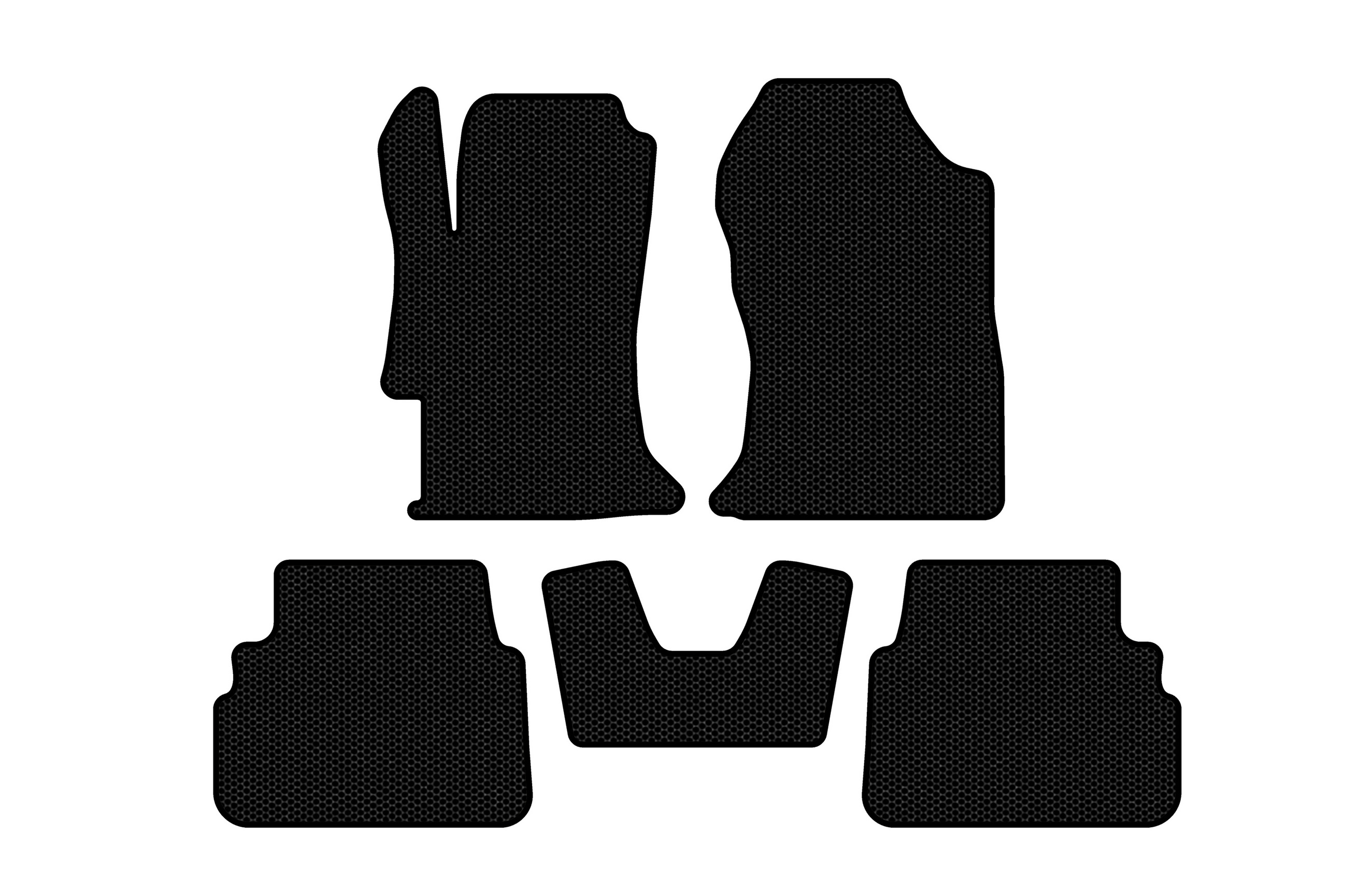 Гумові килимки Carsuit V1 (Чорні)