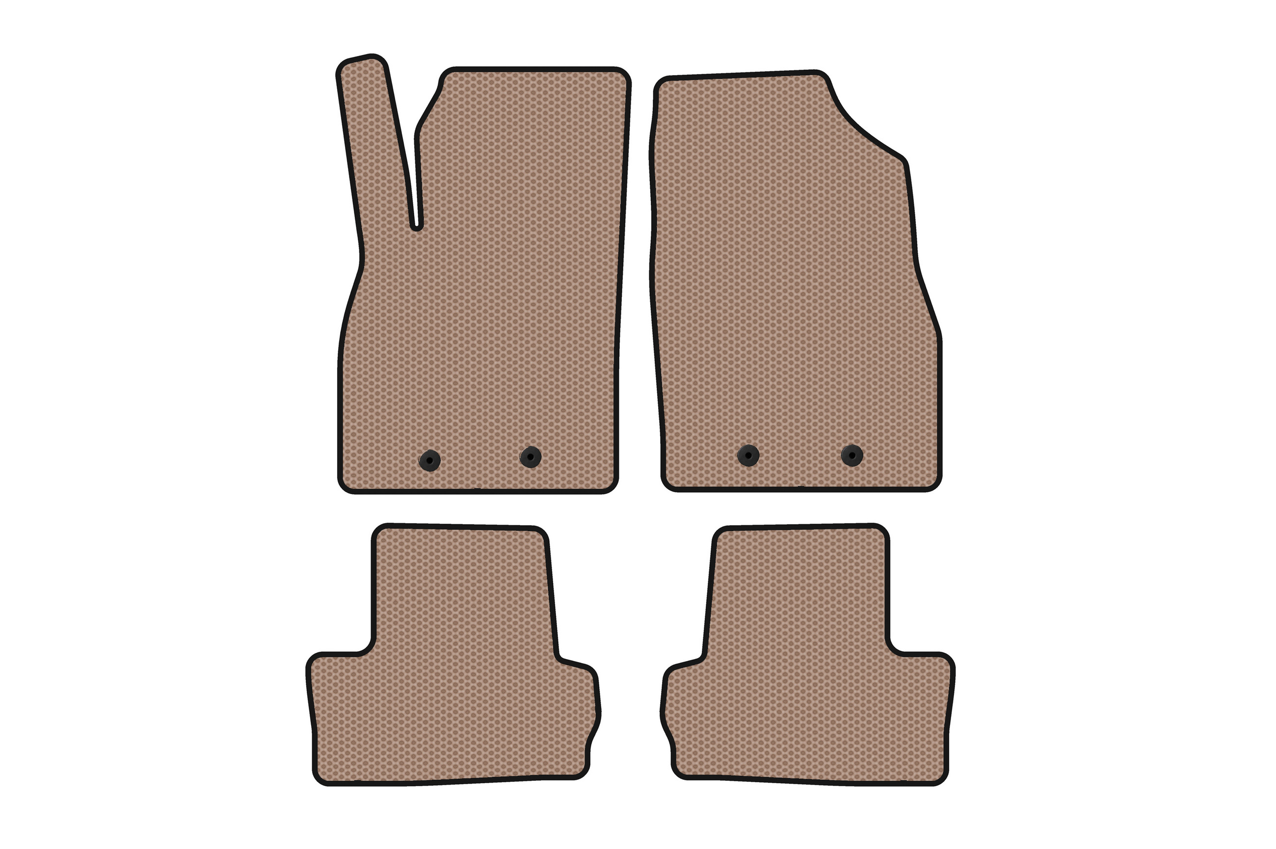 Гумові килимки Carsuit (LB, Гібрид, бежевий)