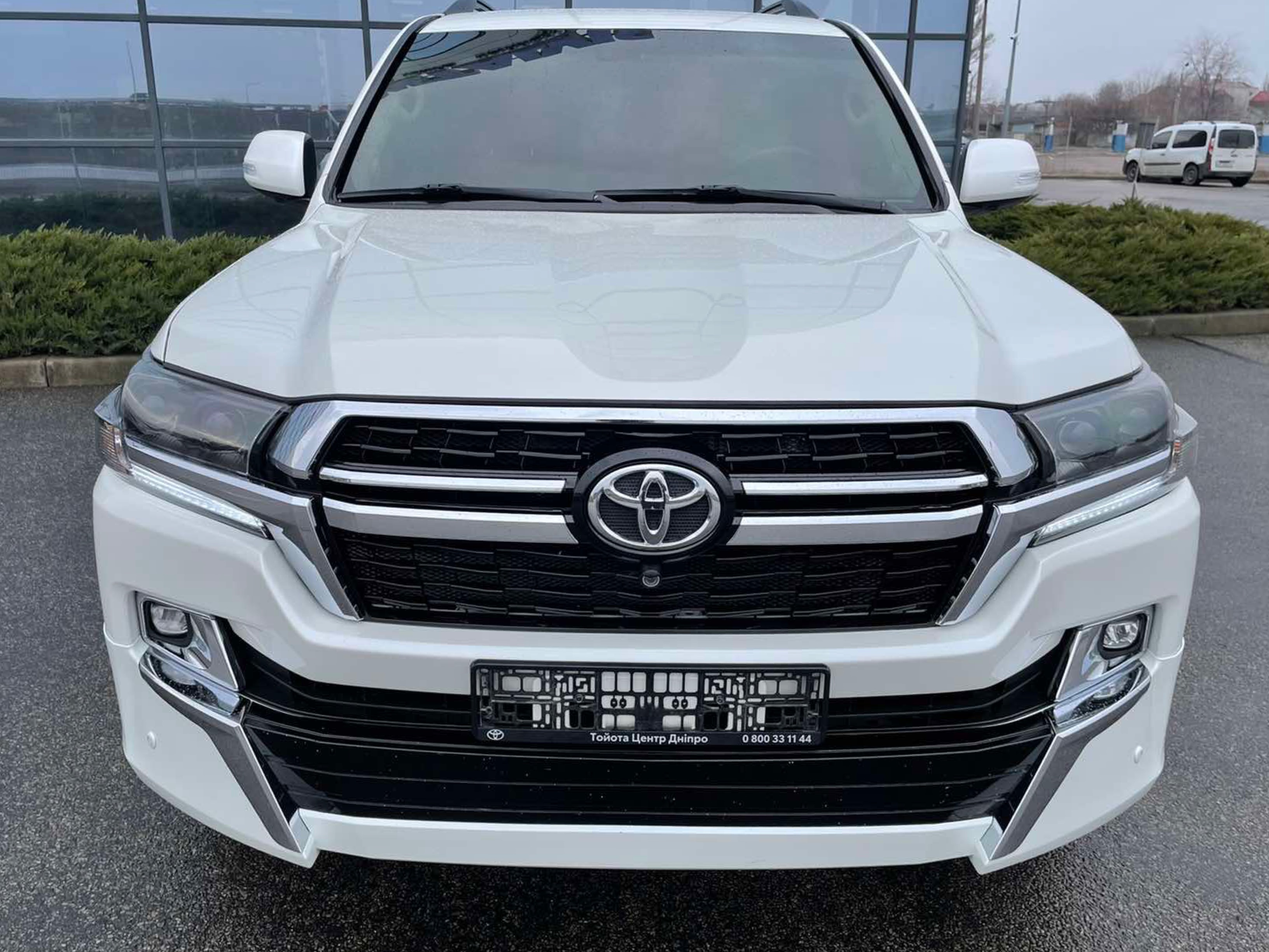 Решітка радіатора дизайн 2021 для Toyota Land Cruiser 200 2015-2021 6