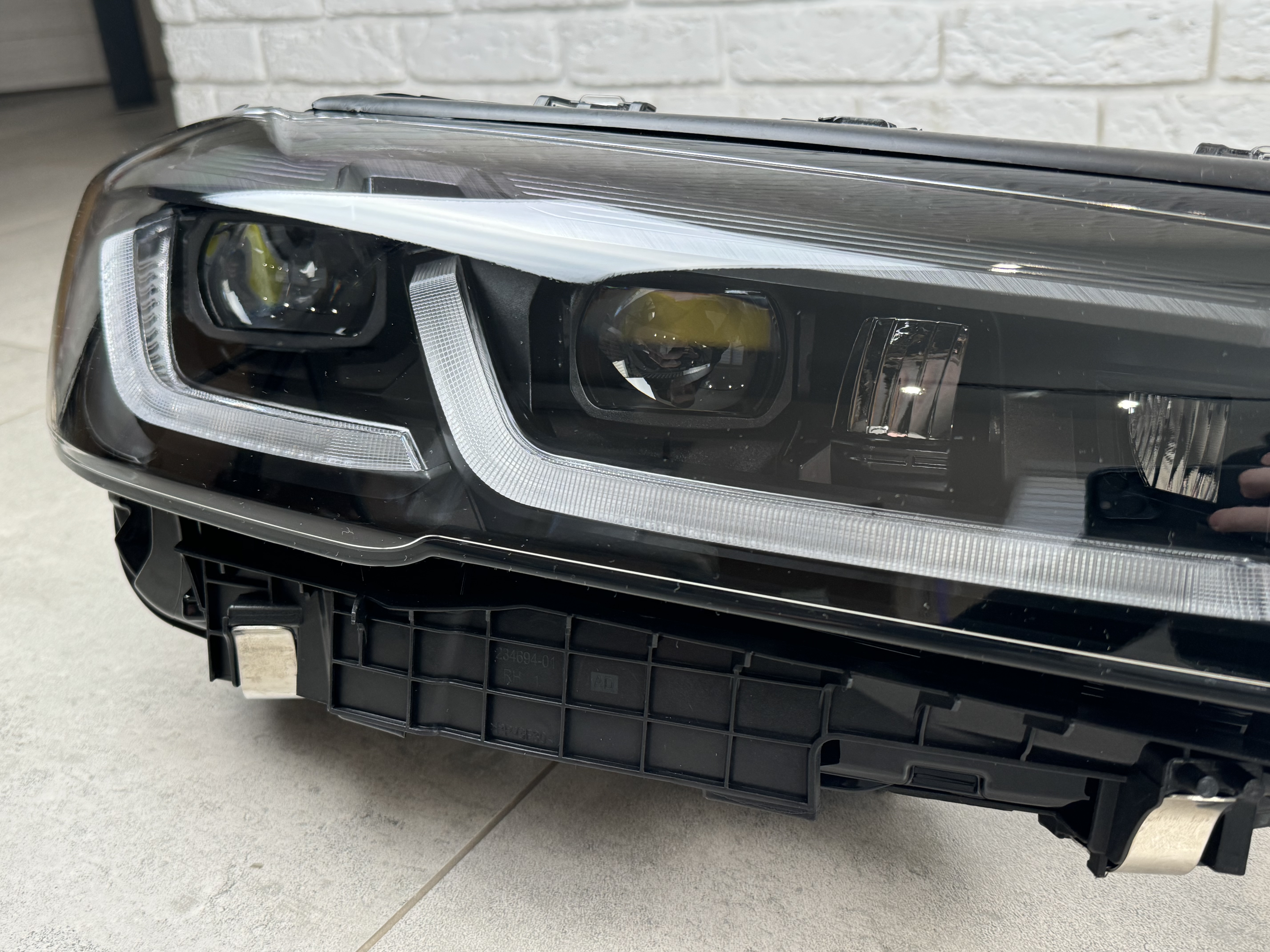 Фари Shadow Line LED LCI 2020+ рестайлінг для BMW G30 / G31 2016-2020 2шт. із заміною бампера на 20+ 3
