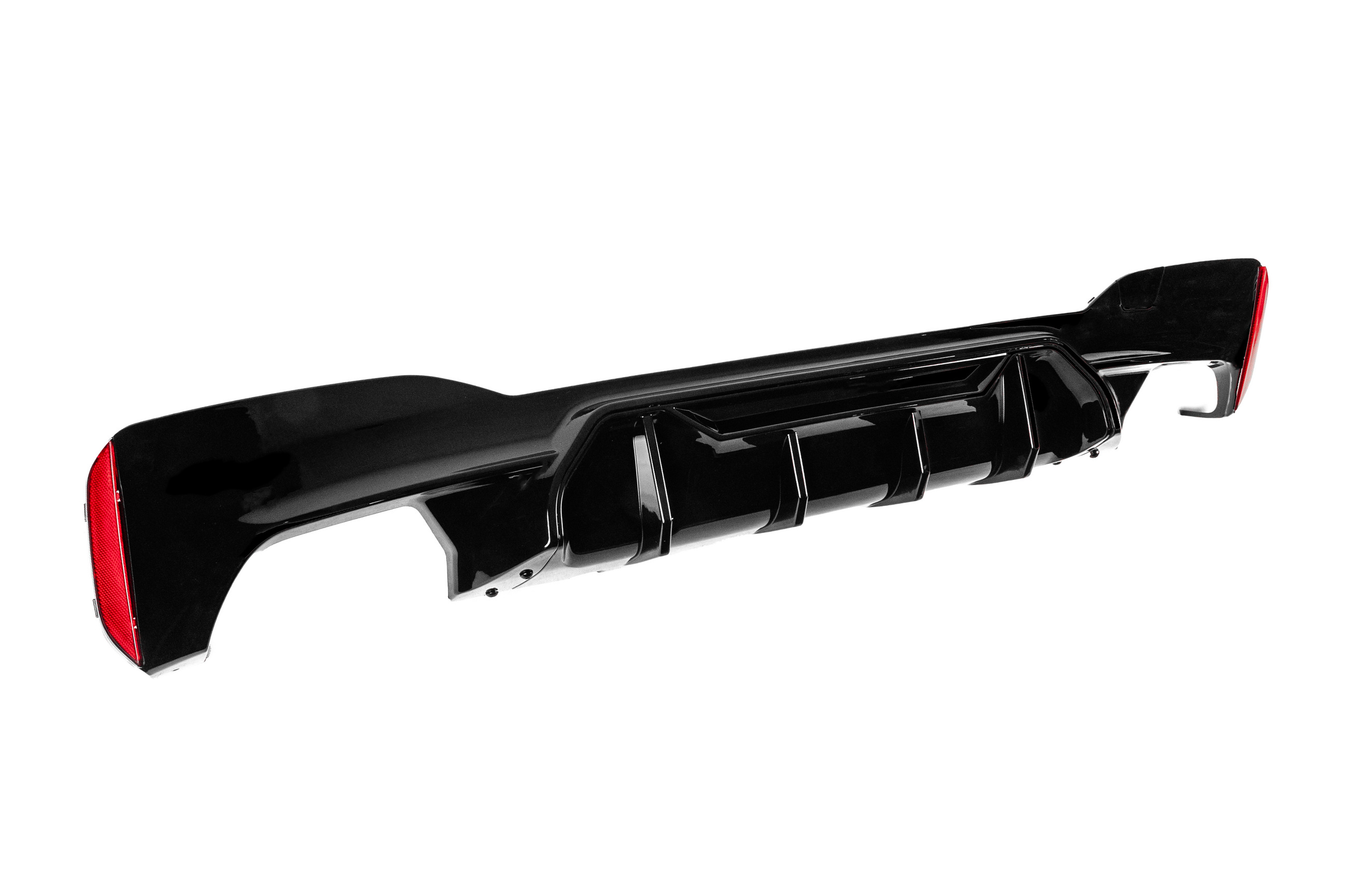 Дифузор заднього бампера CS-Syle (для M-Sport/M5 F90, ABS) 4