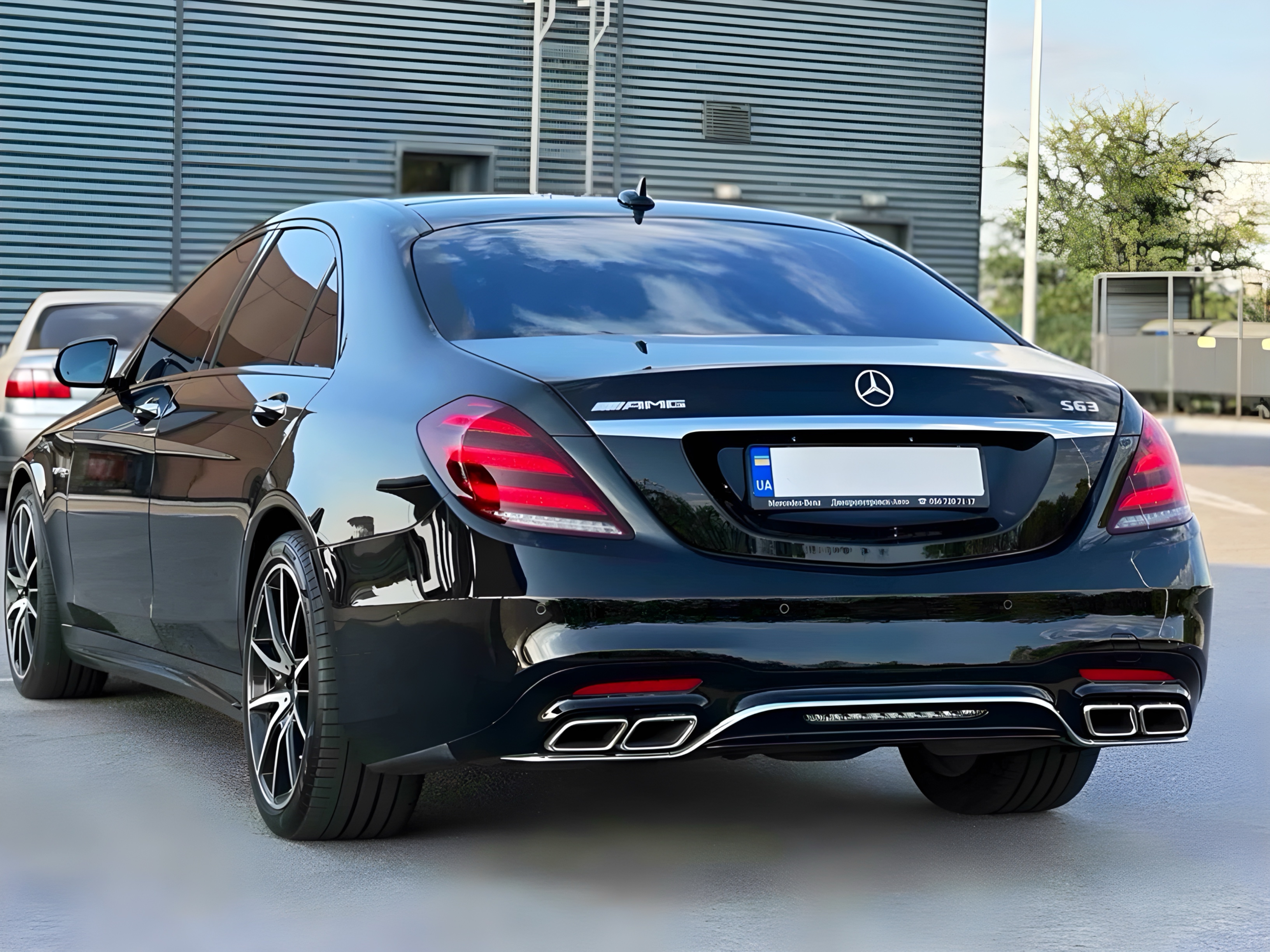 Комплект рестайлінгу AMG S63 2018+ для Mercedes S Class W222 2013-2017 6