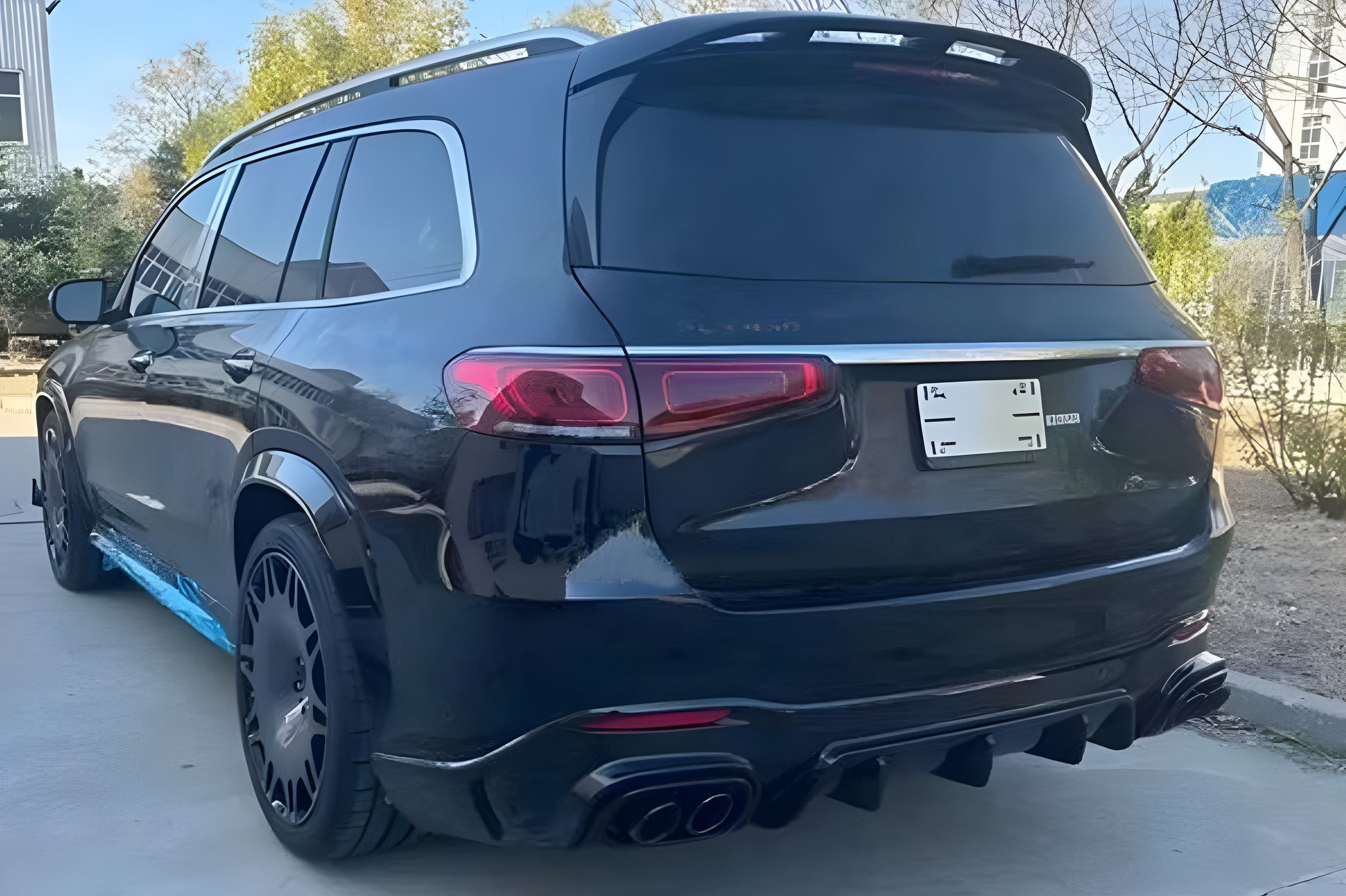 Комплект обвісів GLS900 BRB Black ABS (для GLS63) 4