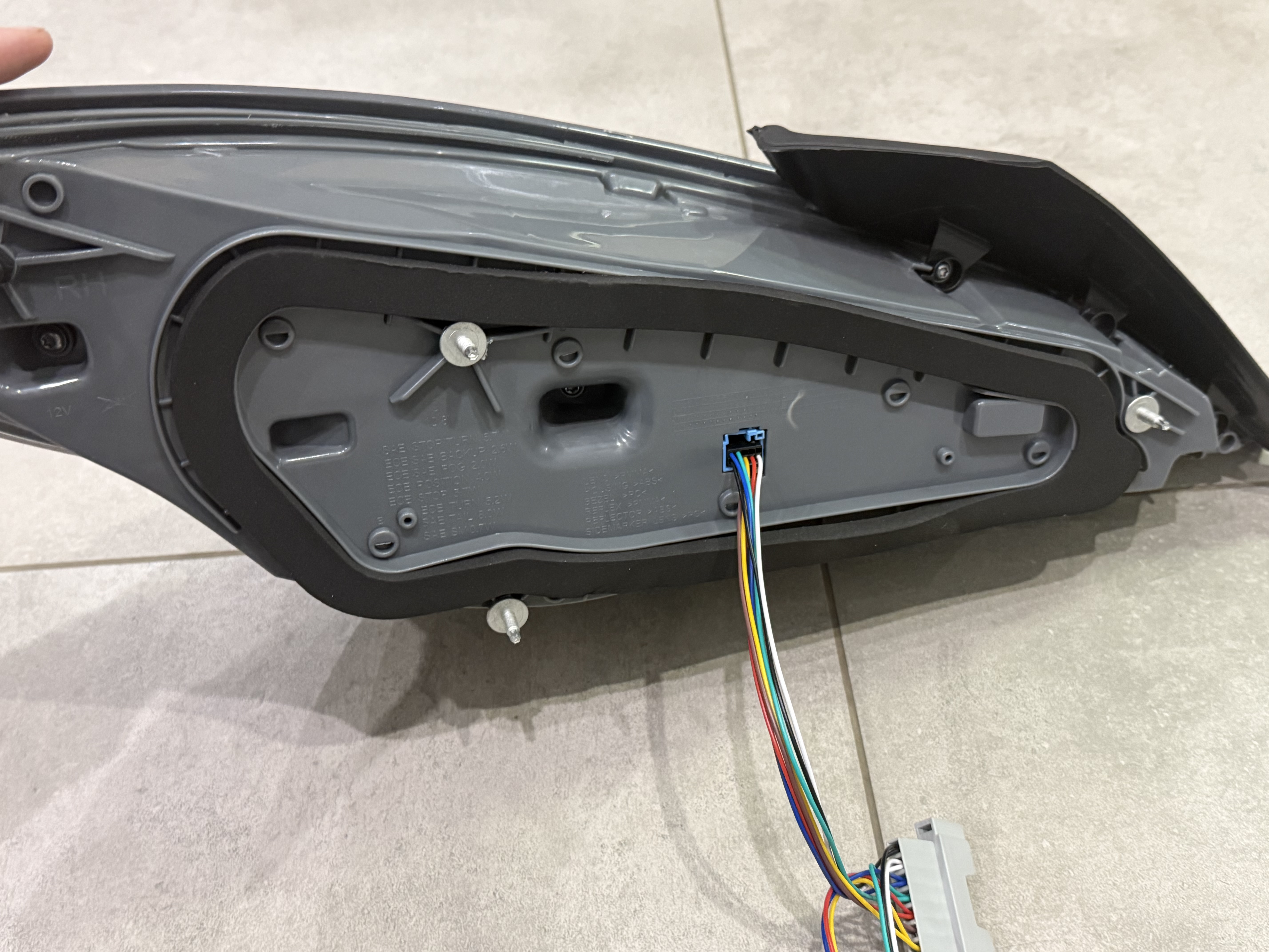 Задні LED ліхтарі Mercedes CLA-Class C117 2013-2018 4
