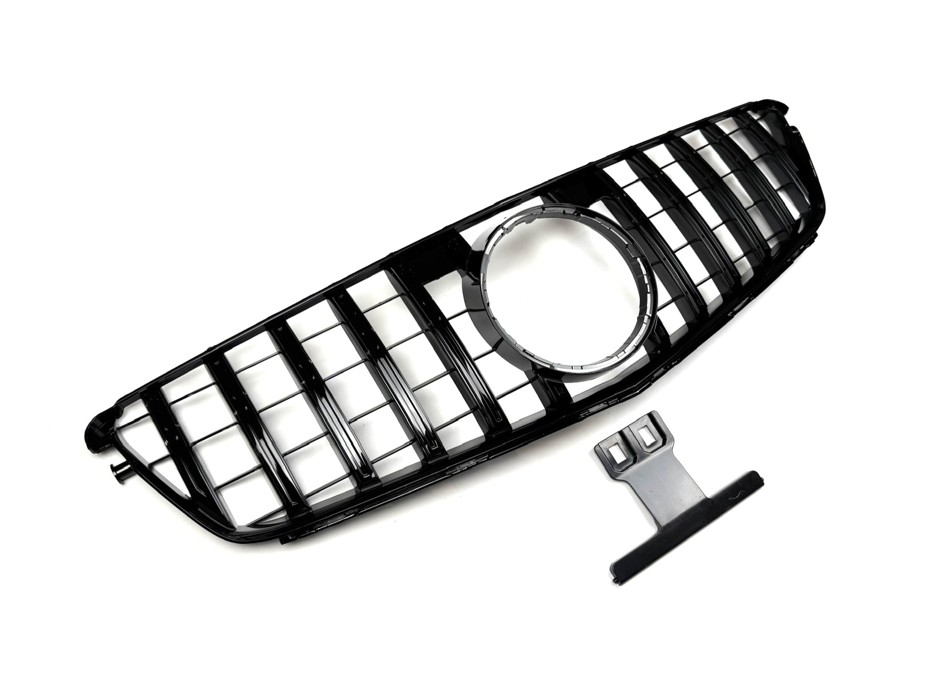 Решітка радіатора GT BLACK Mercedes C-Class W204 2007-2014 3