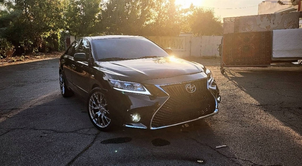 Передній бампер в зборі (рестайлінг, Lexus-стиль V2) 6
