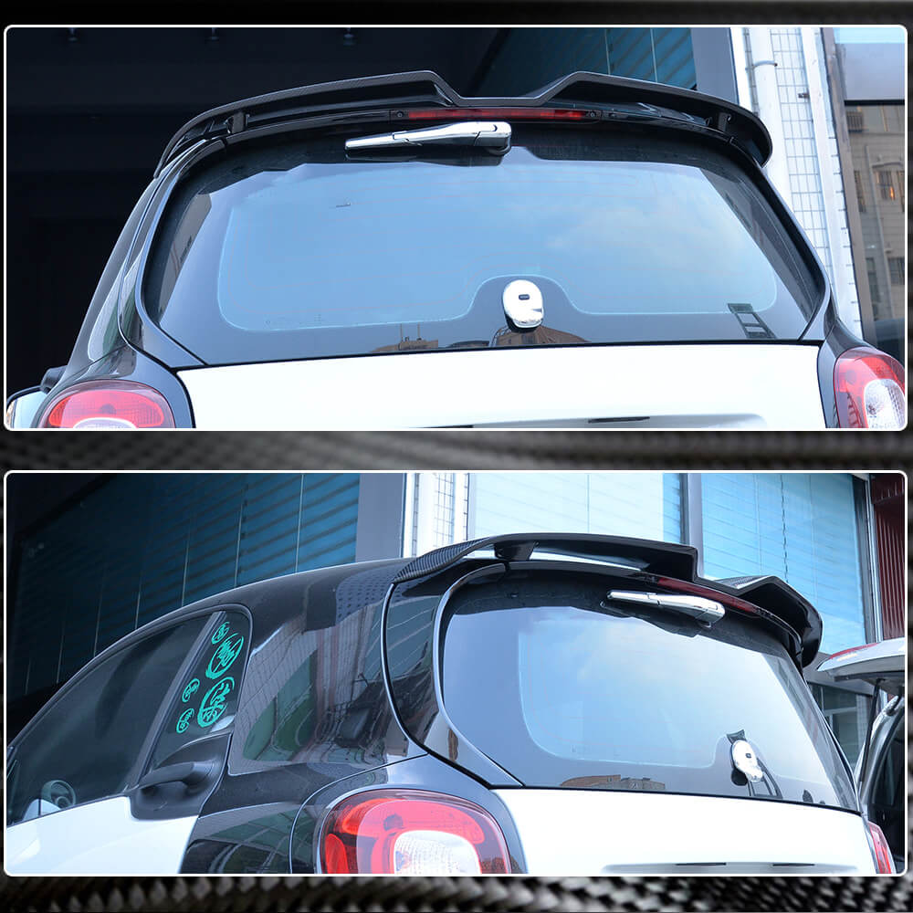 Спойлер V1 (для fortwo, Карбон) 3