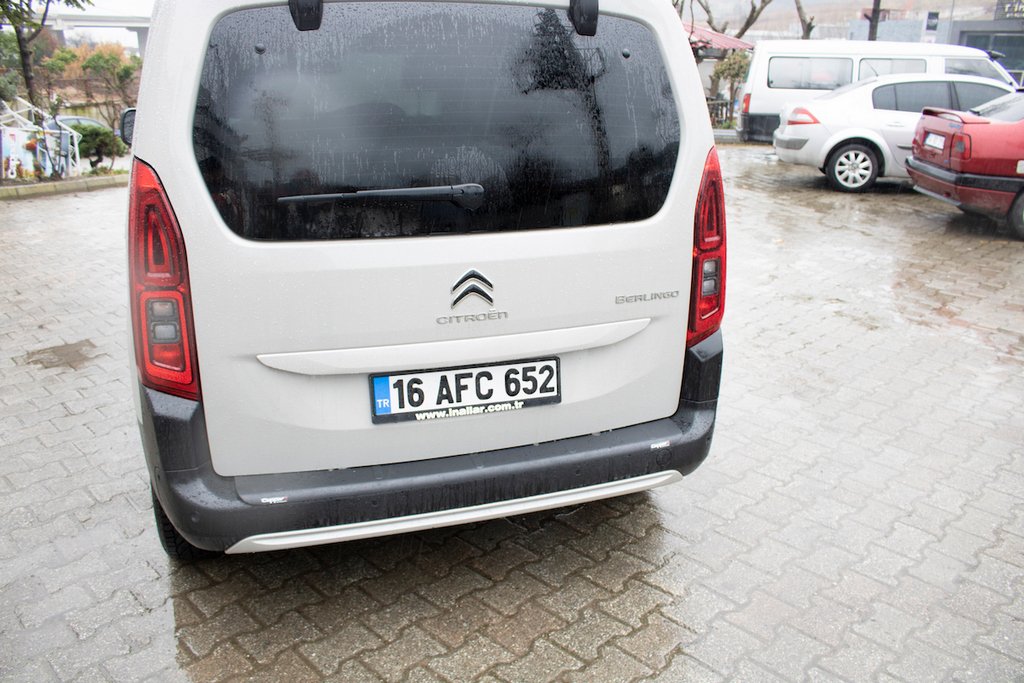Накладка на задній бампер (ABS) 5