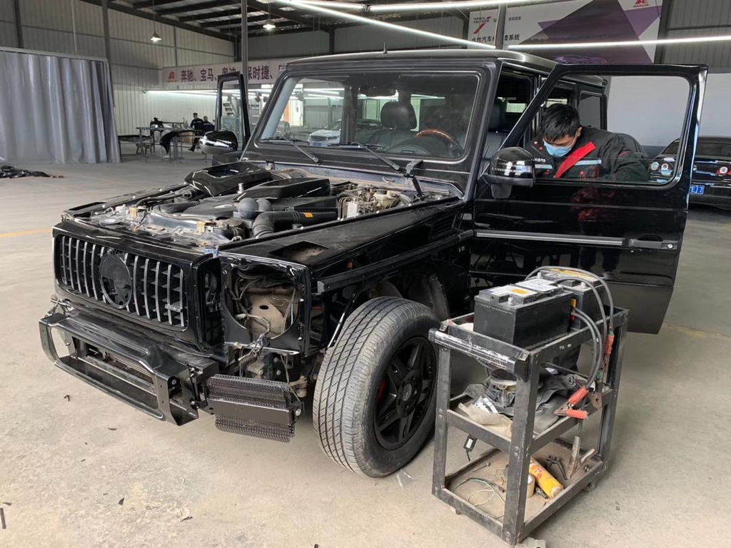 Комплект рестайлінгу на G63 AMG 2018 6