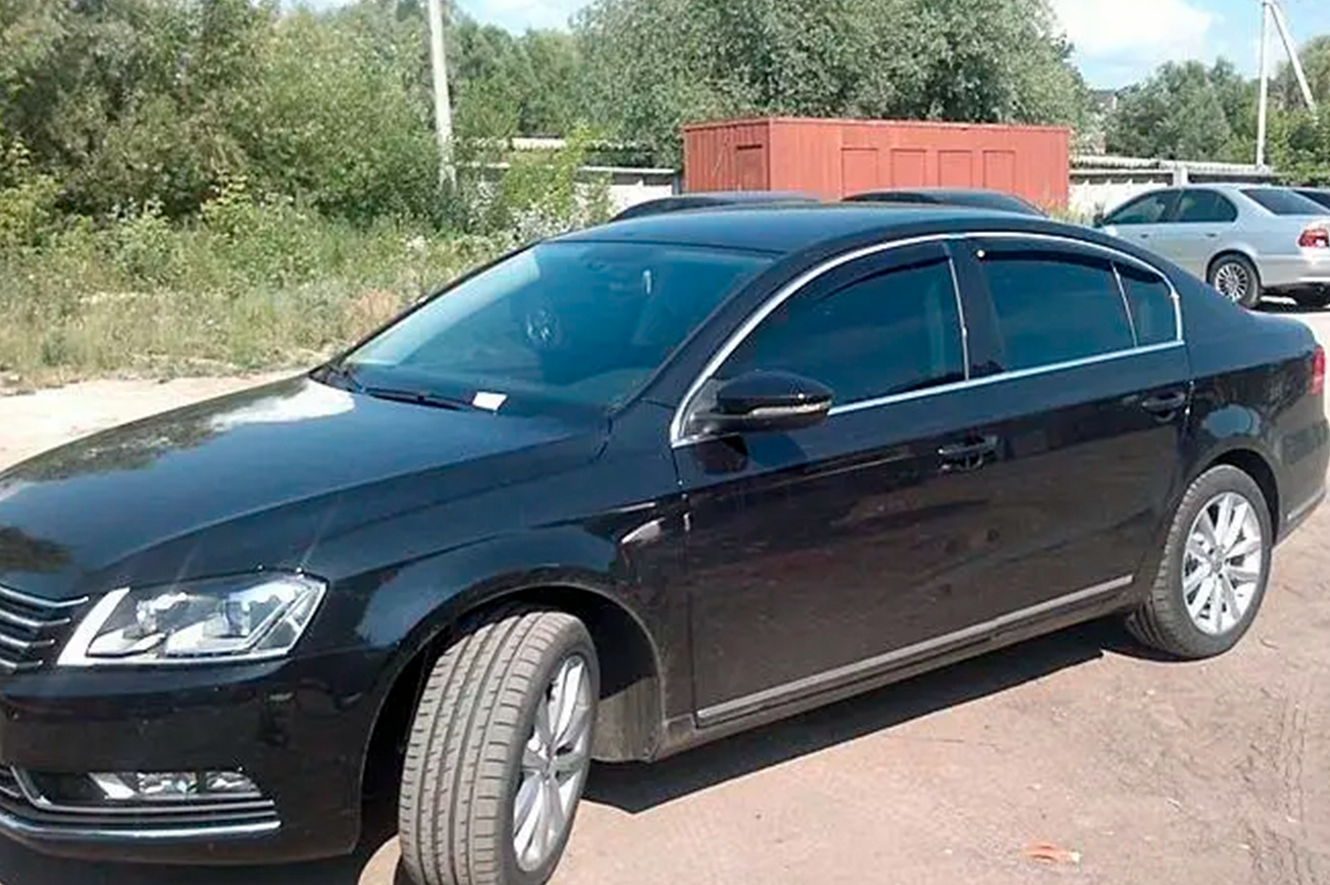 Вітровики з хромованим молдингом молдингом SW (4 шт, EU, HIC) 3