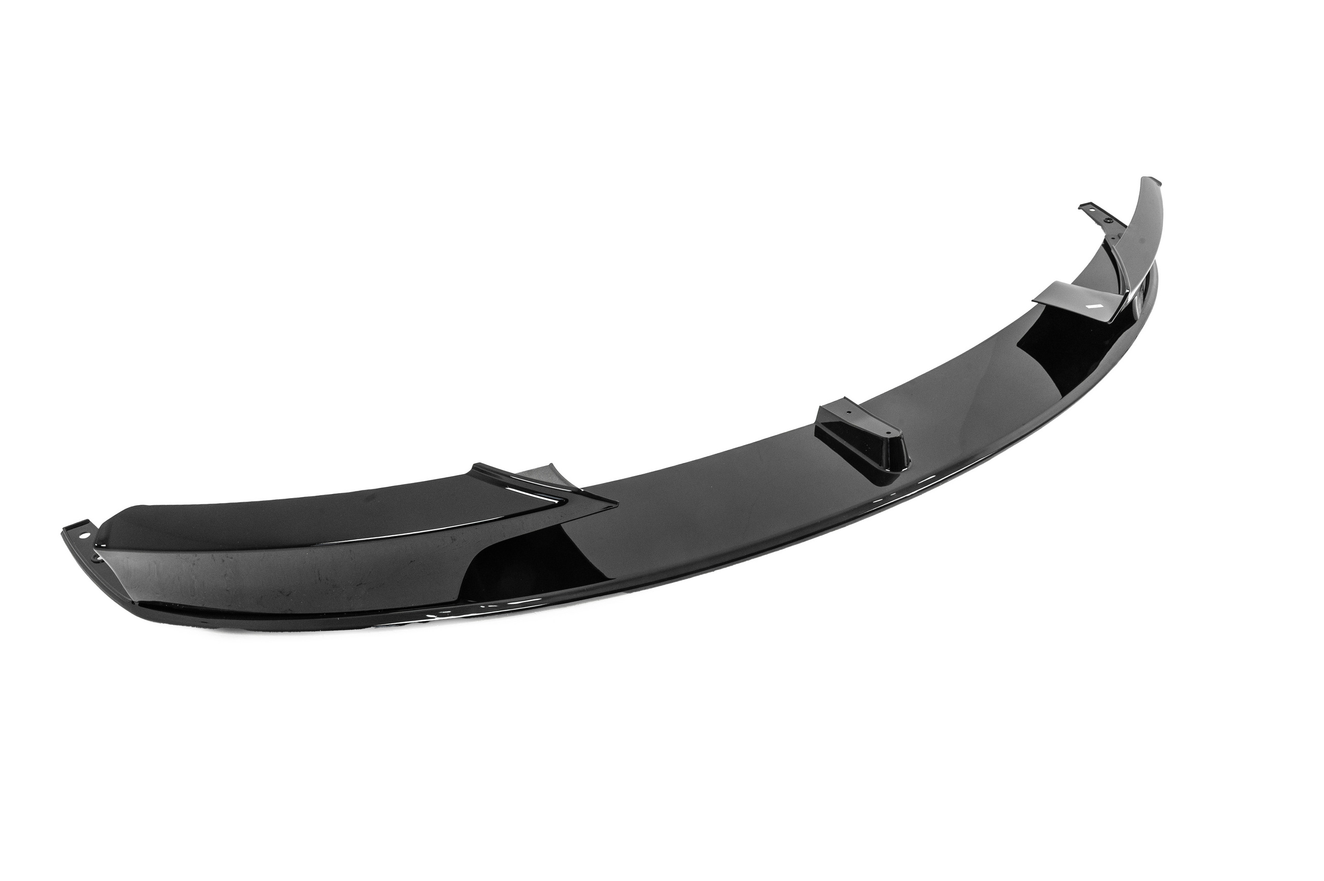 Передня Lip накладка (для M-Sport, чорний глянець) 3