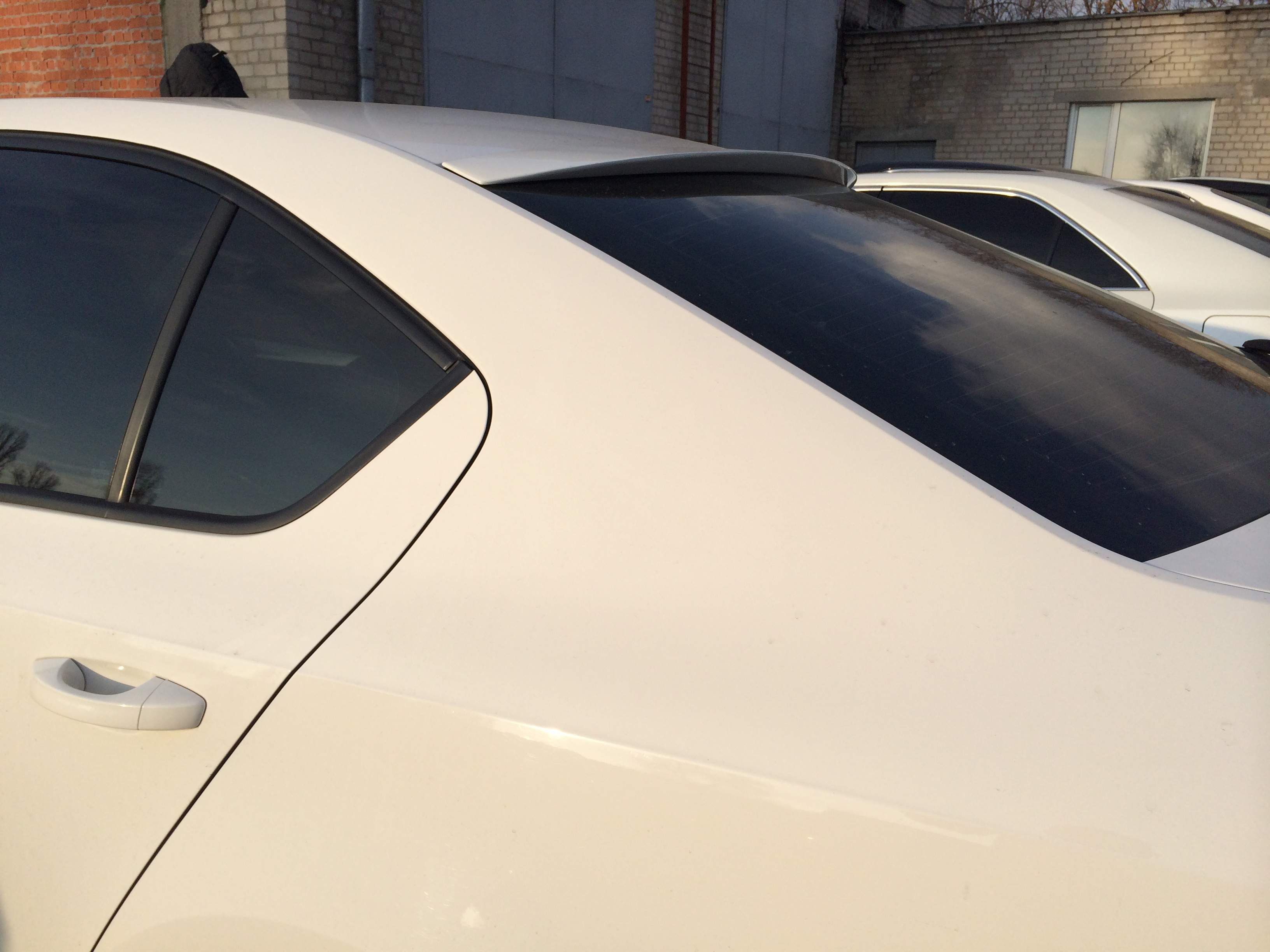 Козирок на скло Skoda Octavia A7 2013- (скловолокно) 3
