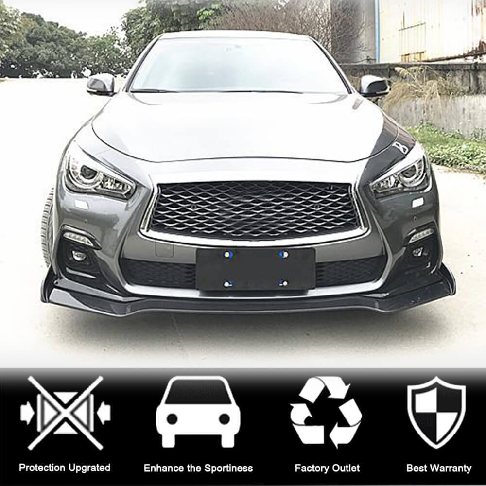 Накладки на протитуманки (для Q50 Sport 2018-2022, Карбон) 3