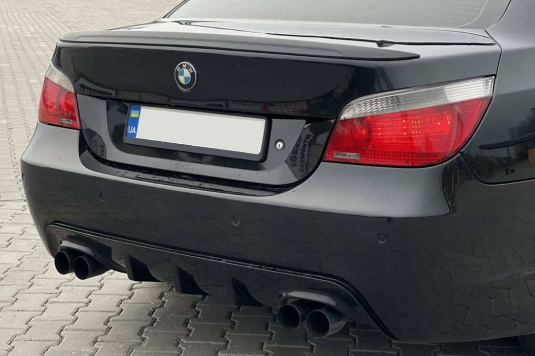 Дифузор заднього бампера (для M-Sport, ABS)