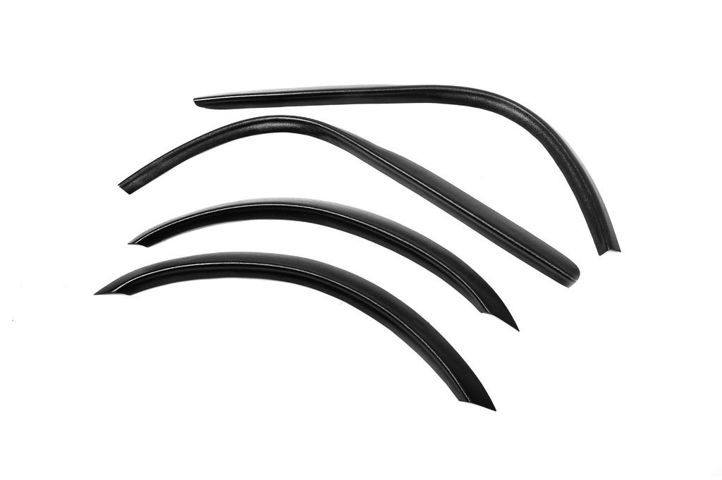 Накладки на арки (4 шт, чорні, ABS-пластик) 2