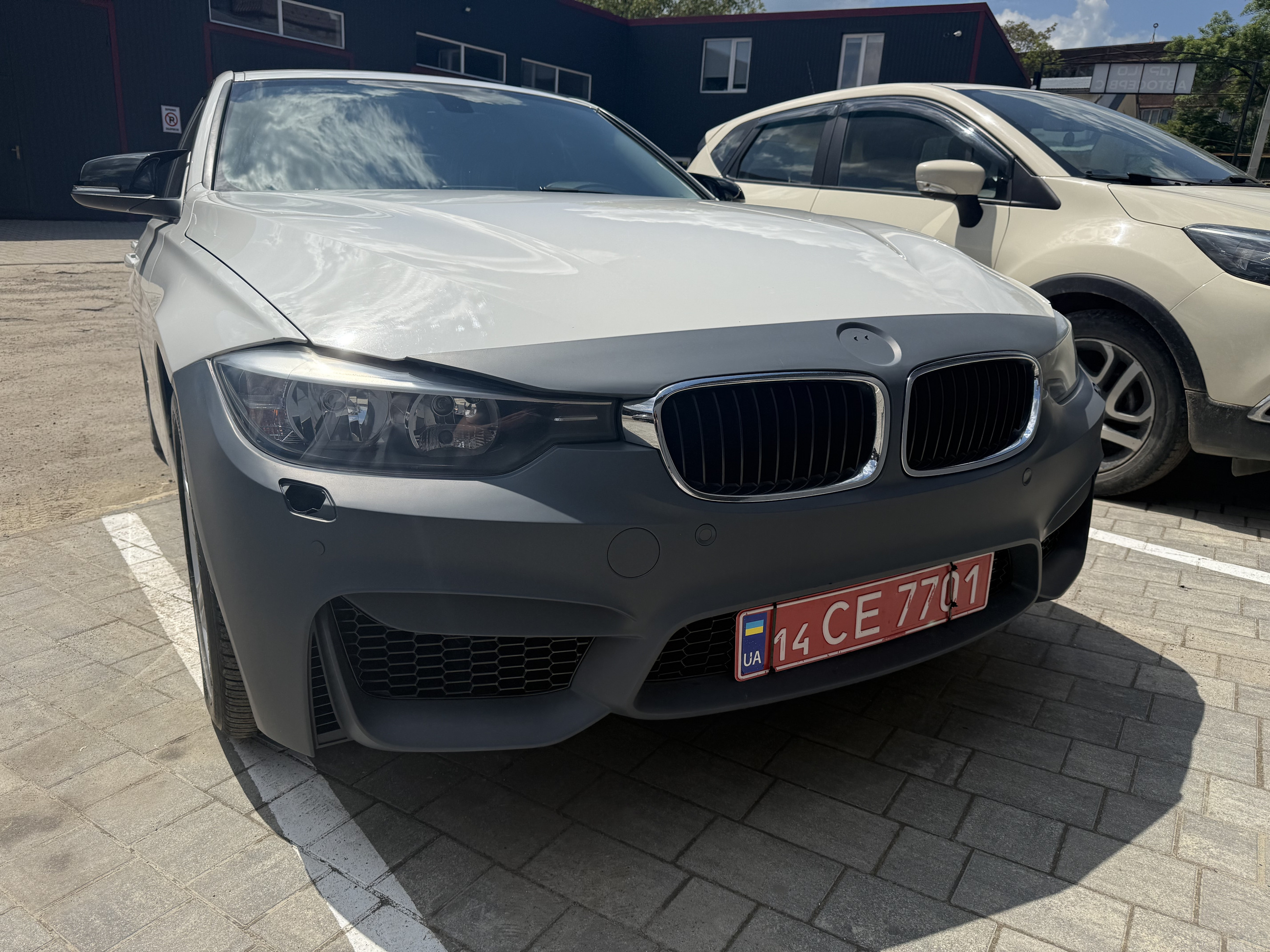 Передній бампер в стилі F80 М3 5