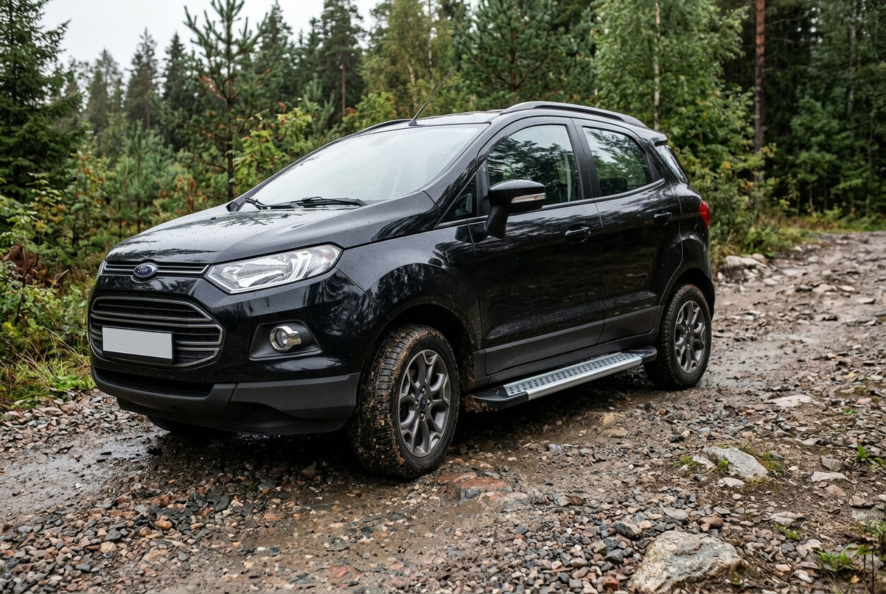 Бокові пороги New Vision Grey (2 шт., алюміній)