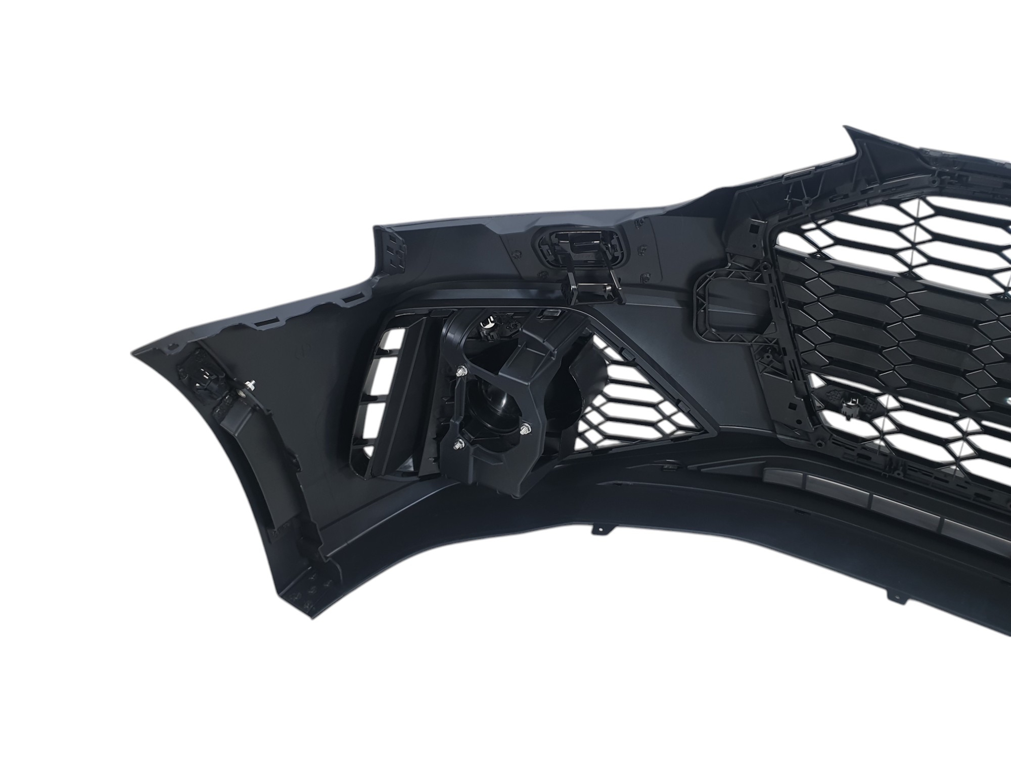 Передній бампер (в стилі RS4) на Audi A4 B9 2019-2023 року 5