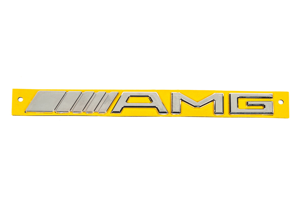 Шильдик AMG (20см, ABS, хром) 2