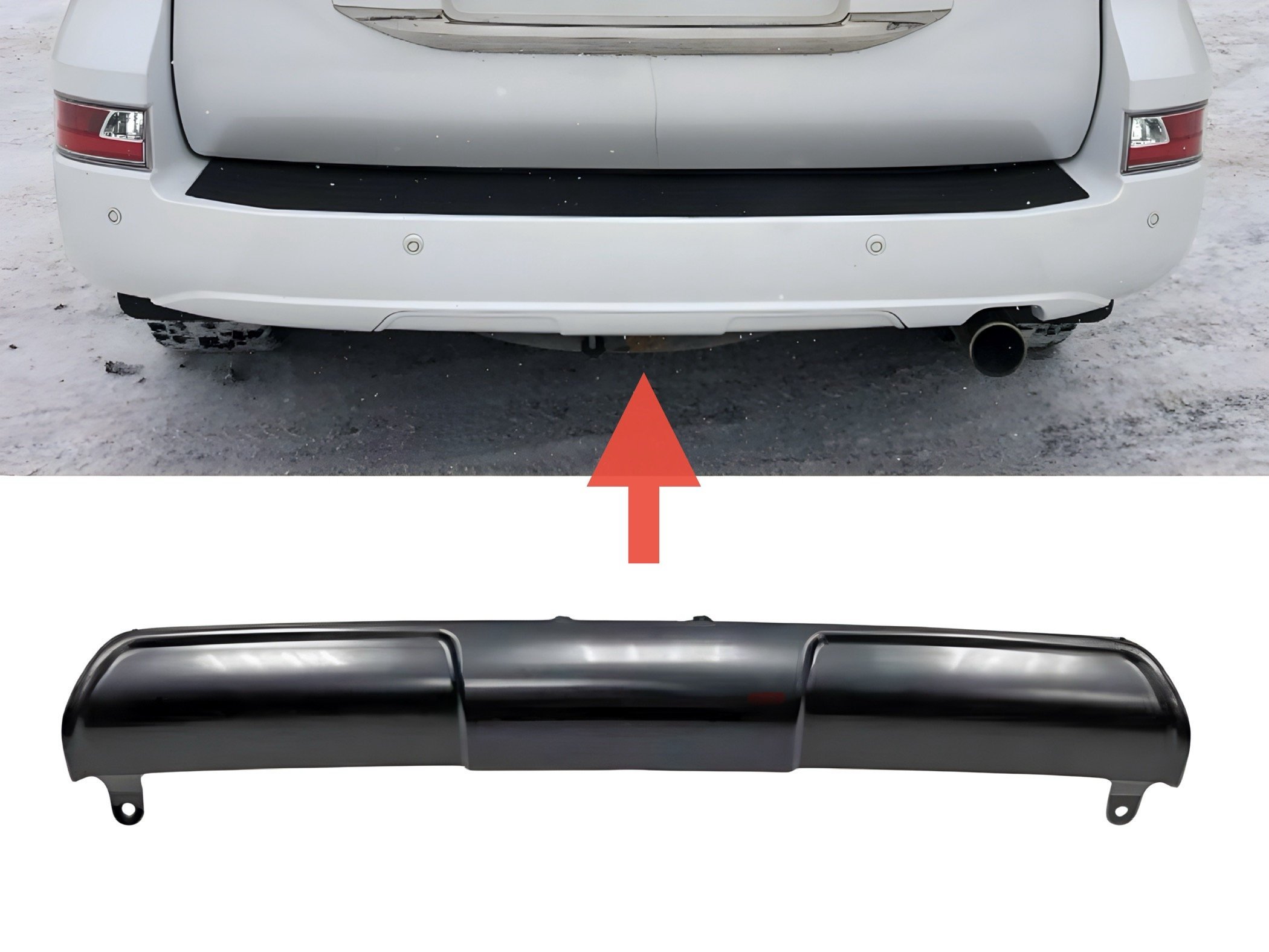 Накладка заднього бампера Lexus GX 460 2014-2023 5216960160