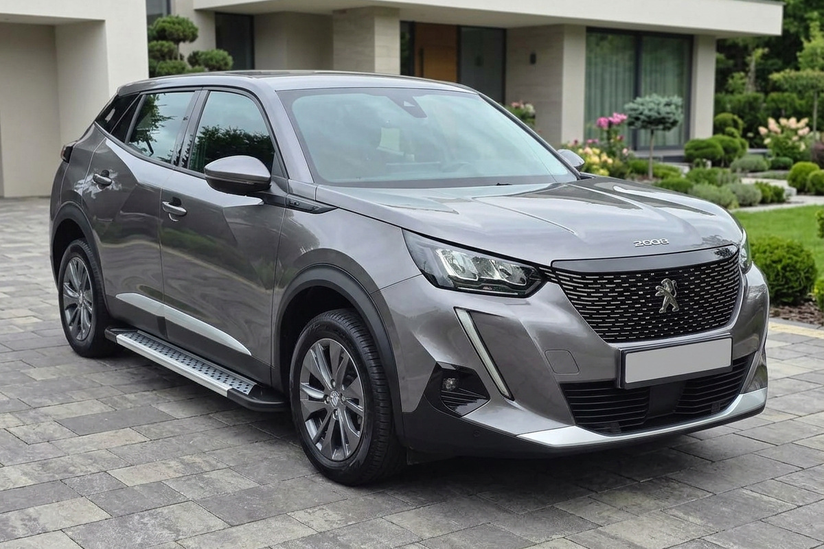Бокові пороги Vision New Grey (2 шт., Алюміній)