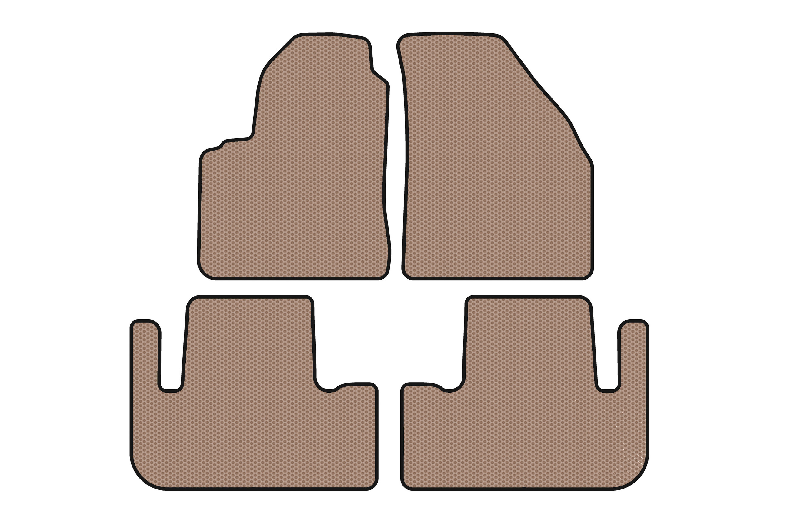Гумові килимки Carsuit (Бежевий)