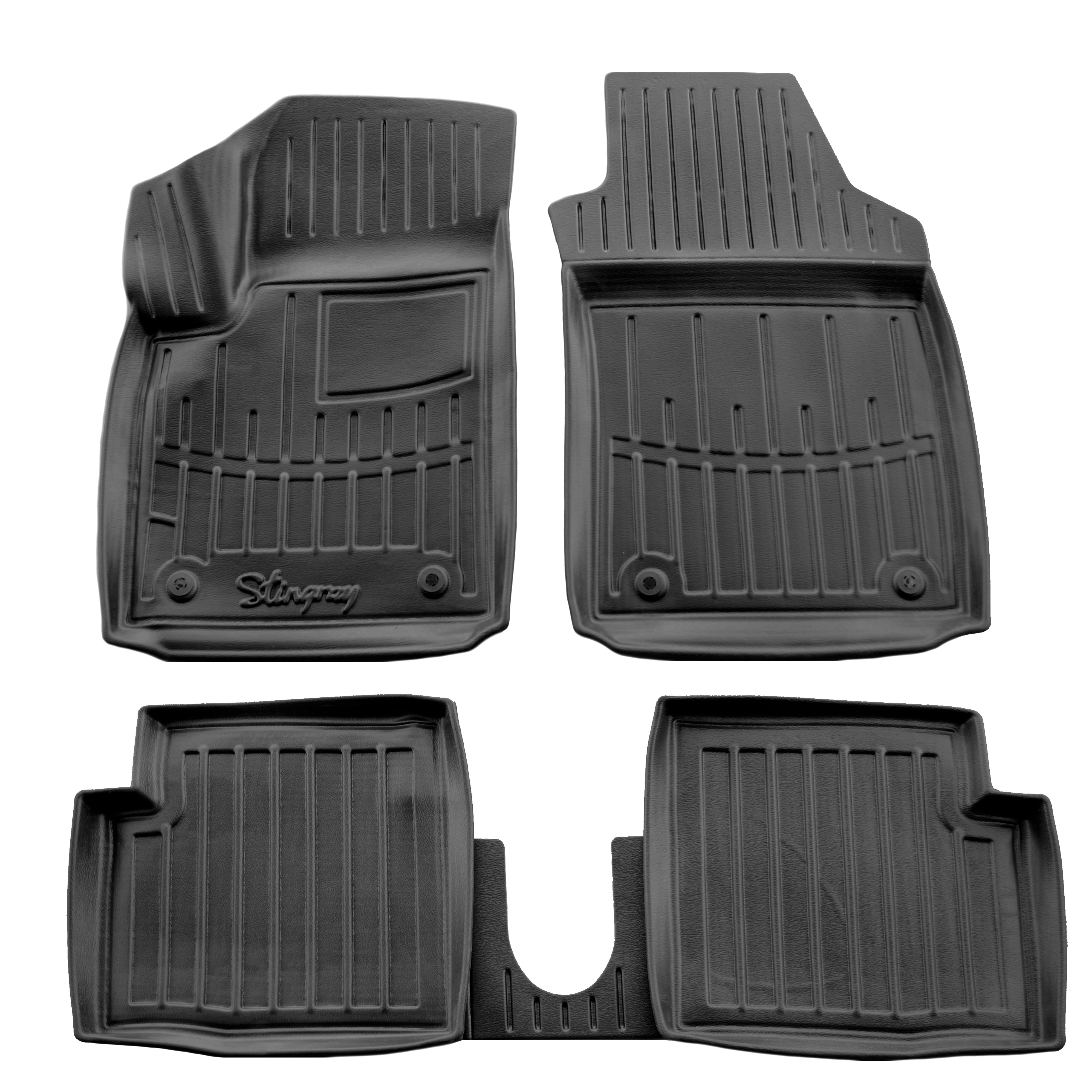 Килимки Stingray 3D (Для Fiat 500, Europe, 5 шт)