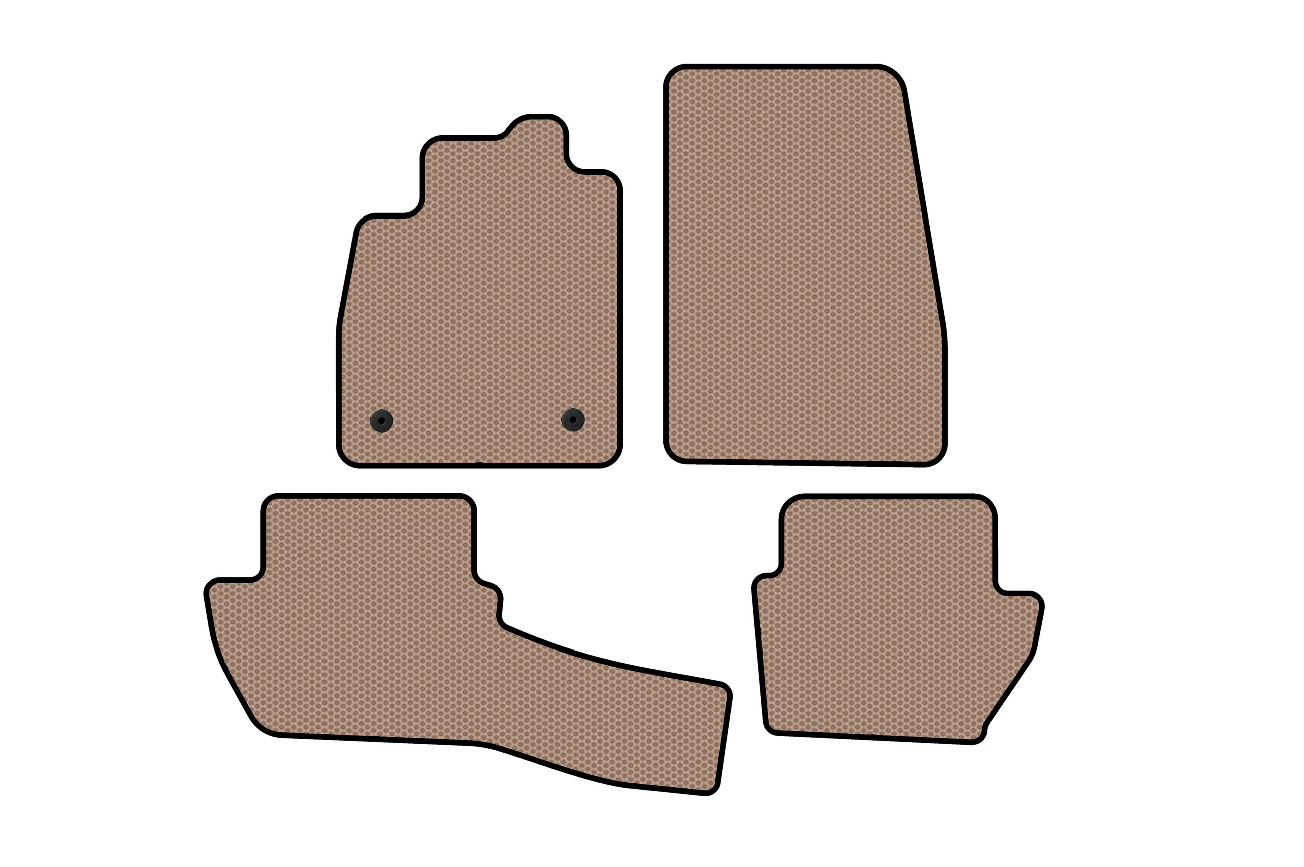 Гумові килимки Carsuit (Бежевий)
