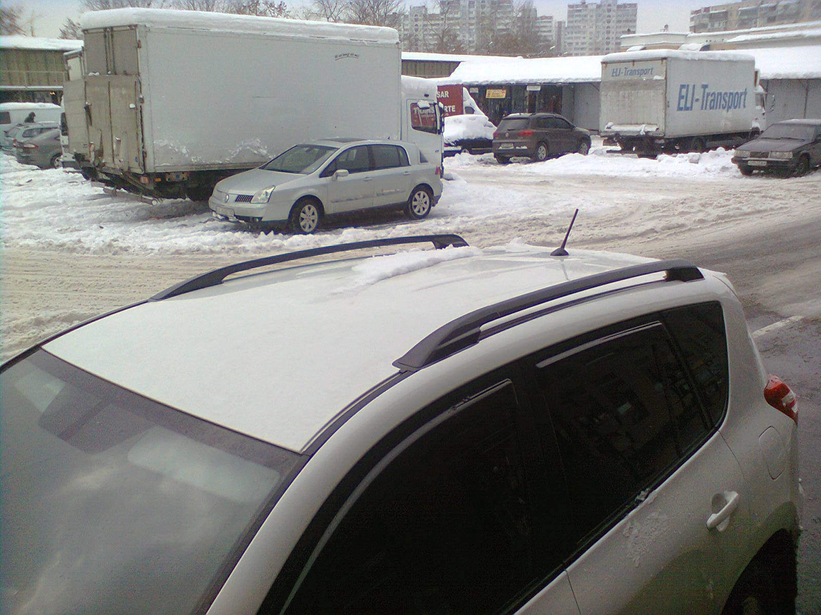 Рейлінги на дах поздовжні для Toyota Rav 4 long (на короткий потрібно вкоротити) 2006-2012 2
