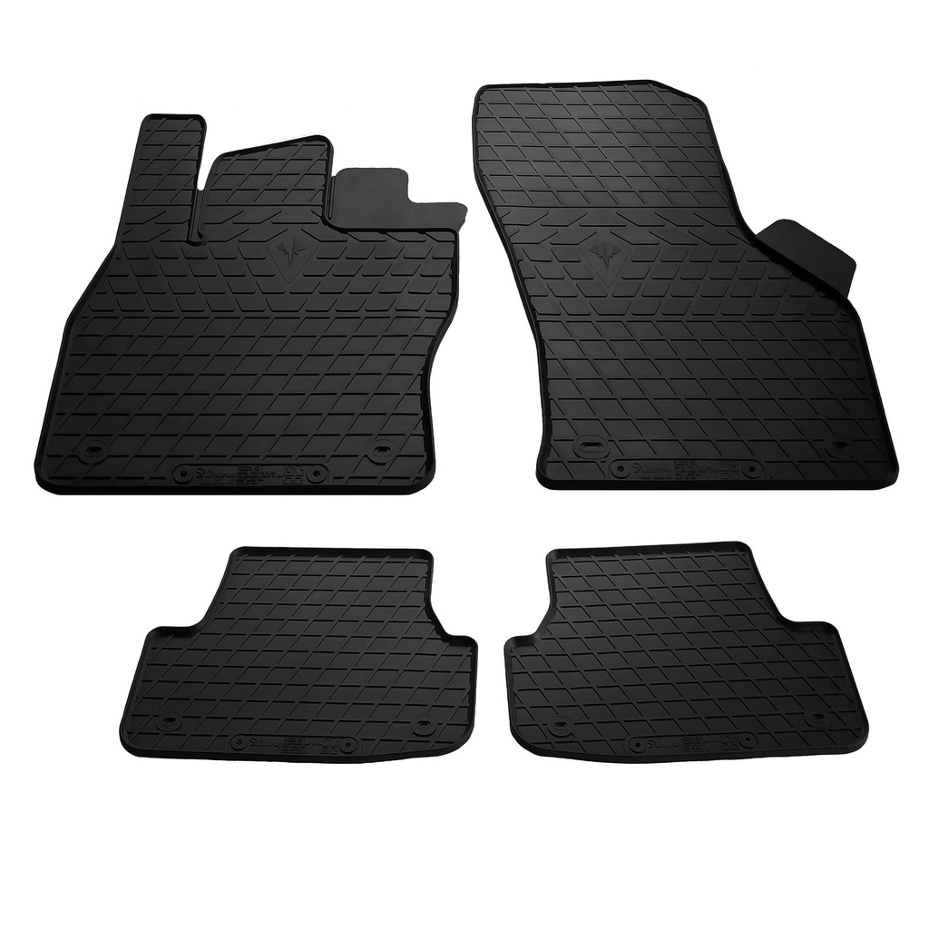 Гумові килимки (4 шт, Stingray Premium) 5