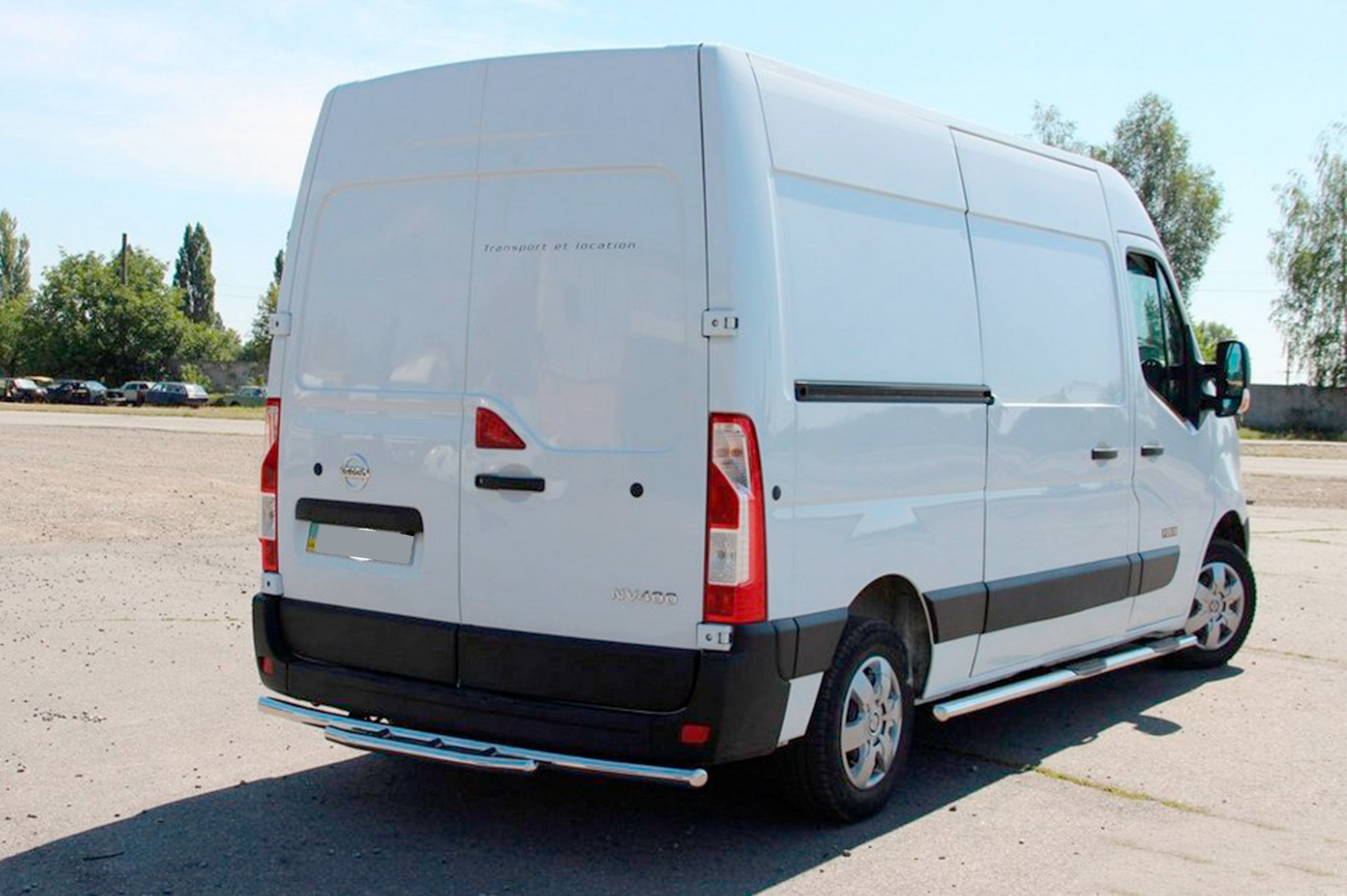 Задня дуга AK011 (нерж.) 4