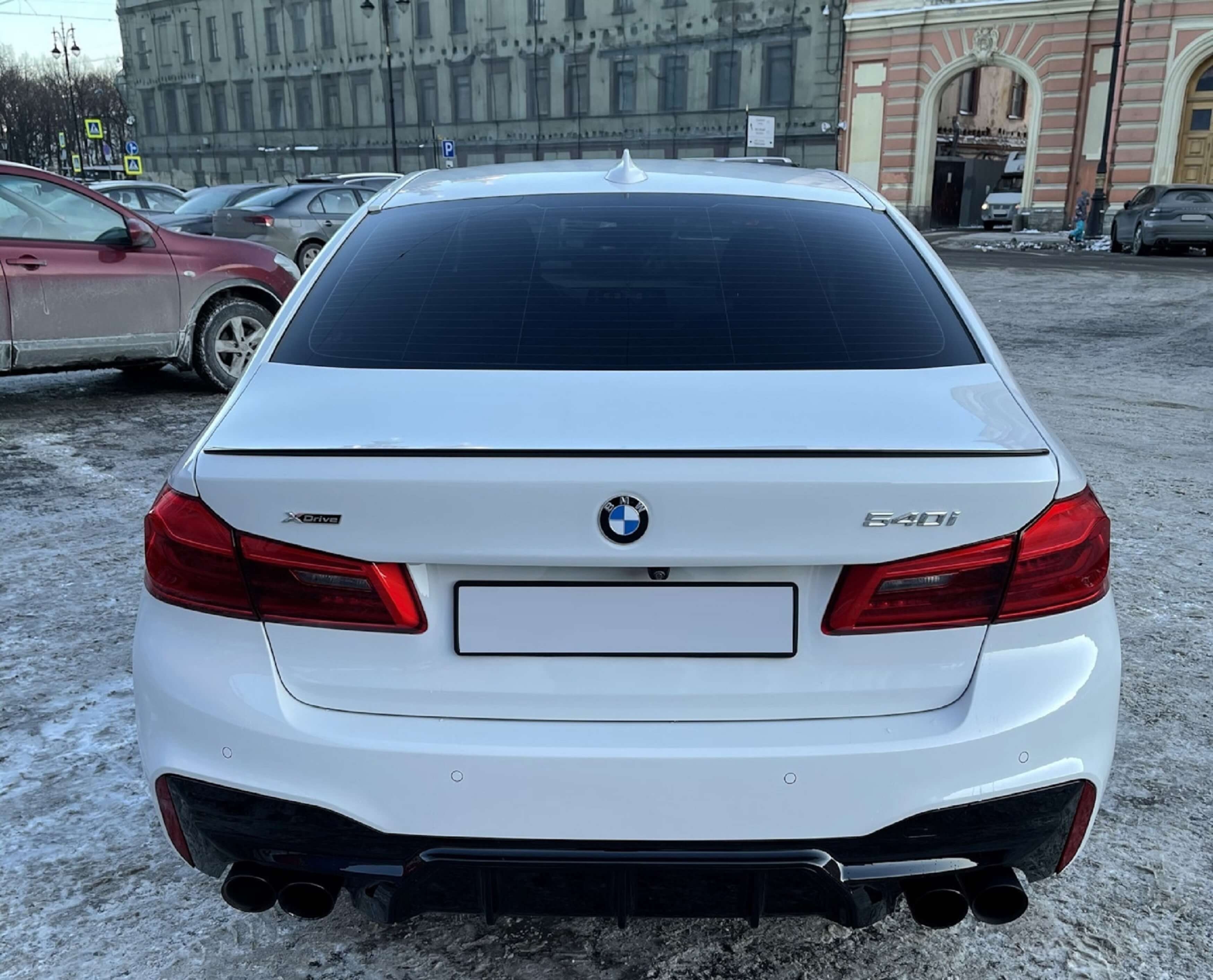 Задній бампер (стиль M5 F90) на BMW 5 Series G30 / G31 2017-2020 року 4